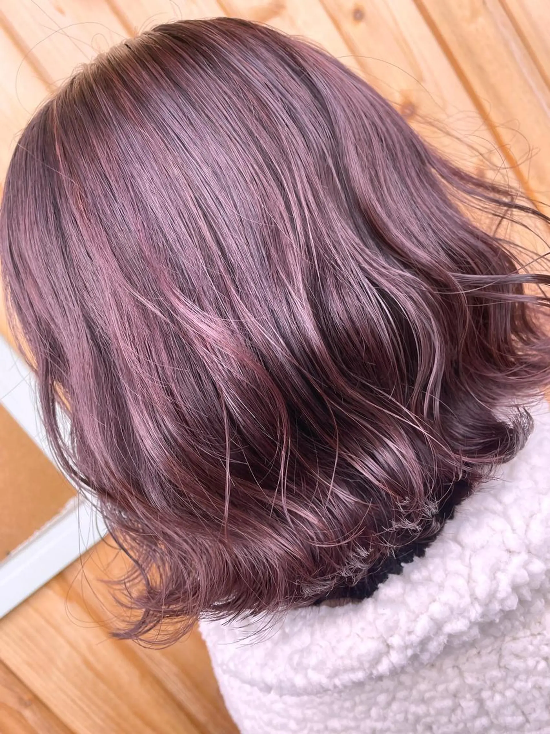 ミディアム カラー ACTION心斎橋店 Lisaのヘアスタイル