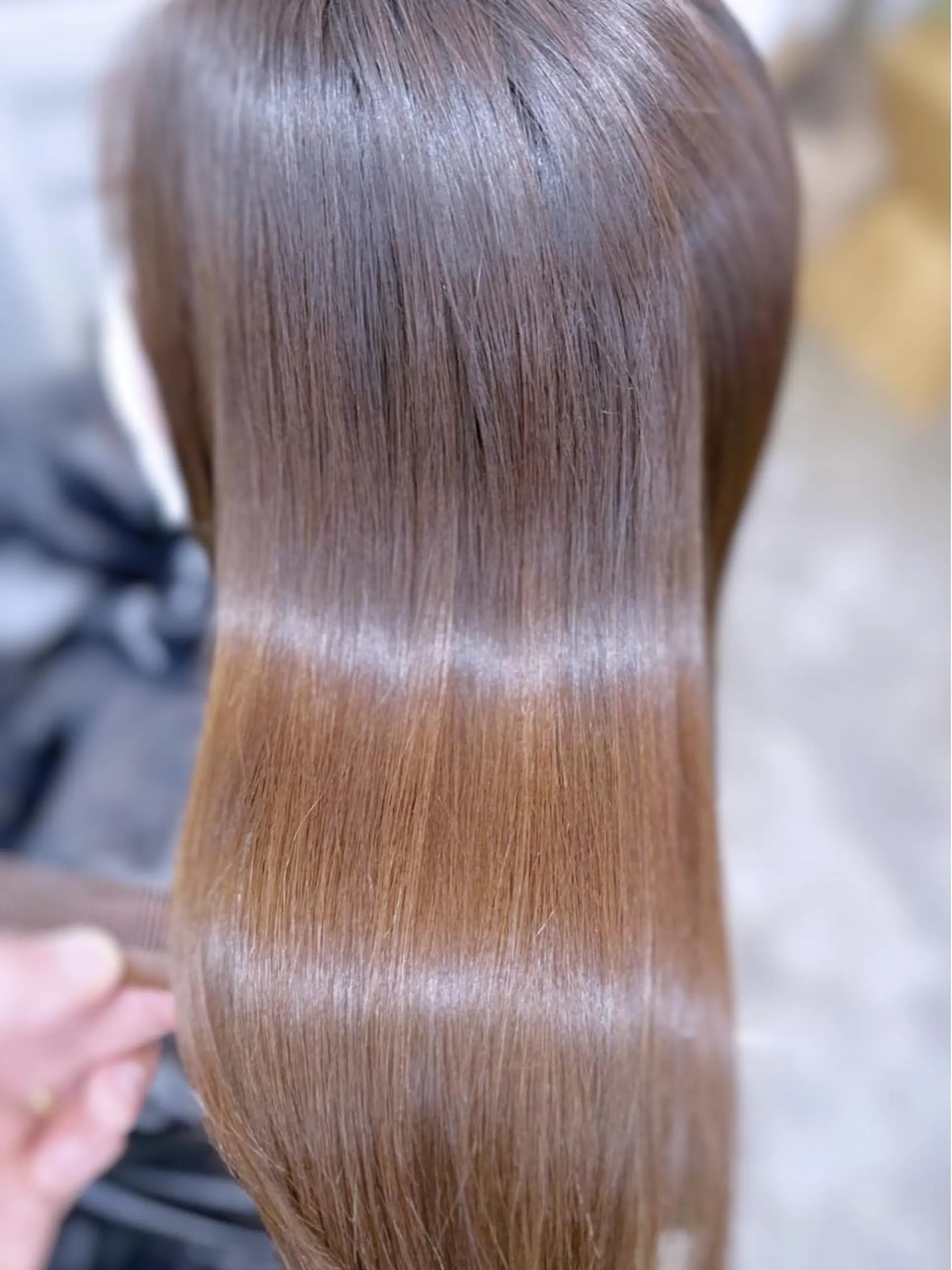 ミディアム ヘアカラー トリートメント WHALE hair salon所属・WHALE hair salonのヘアスタイル