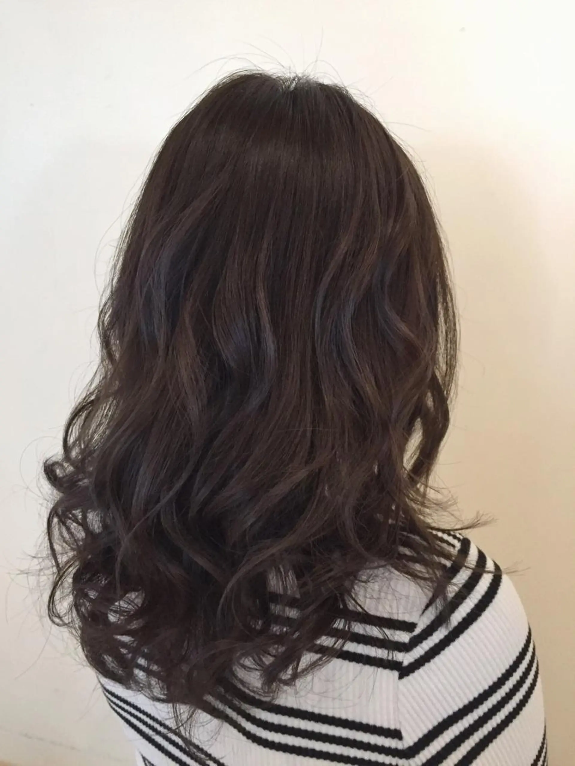 セミロング カラー ヘアアレンジ アッシュ ダークアッシュ レイヤーカット ◇おの あすか◇のヘアスタイル