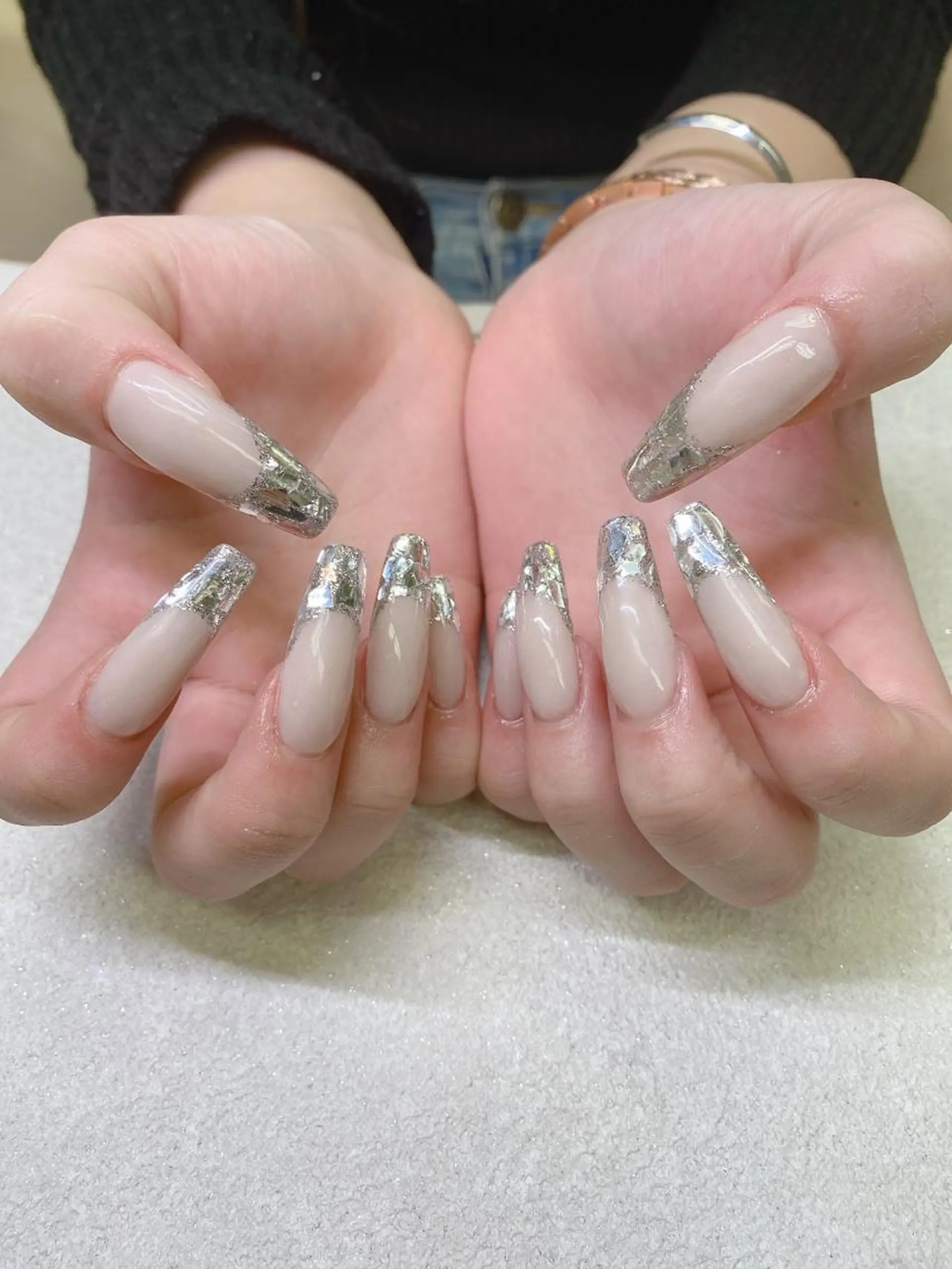 ロング ハンドネイル JNA認定講師🌸 RIEのネイルデザイン