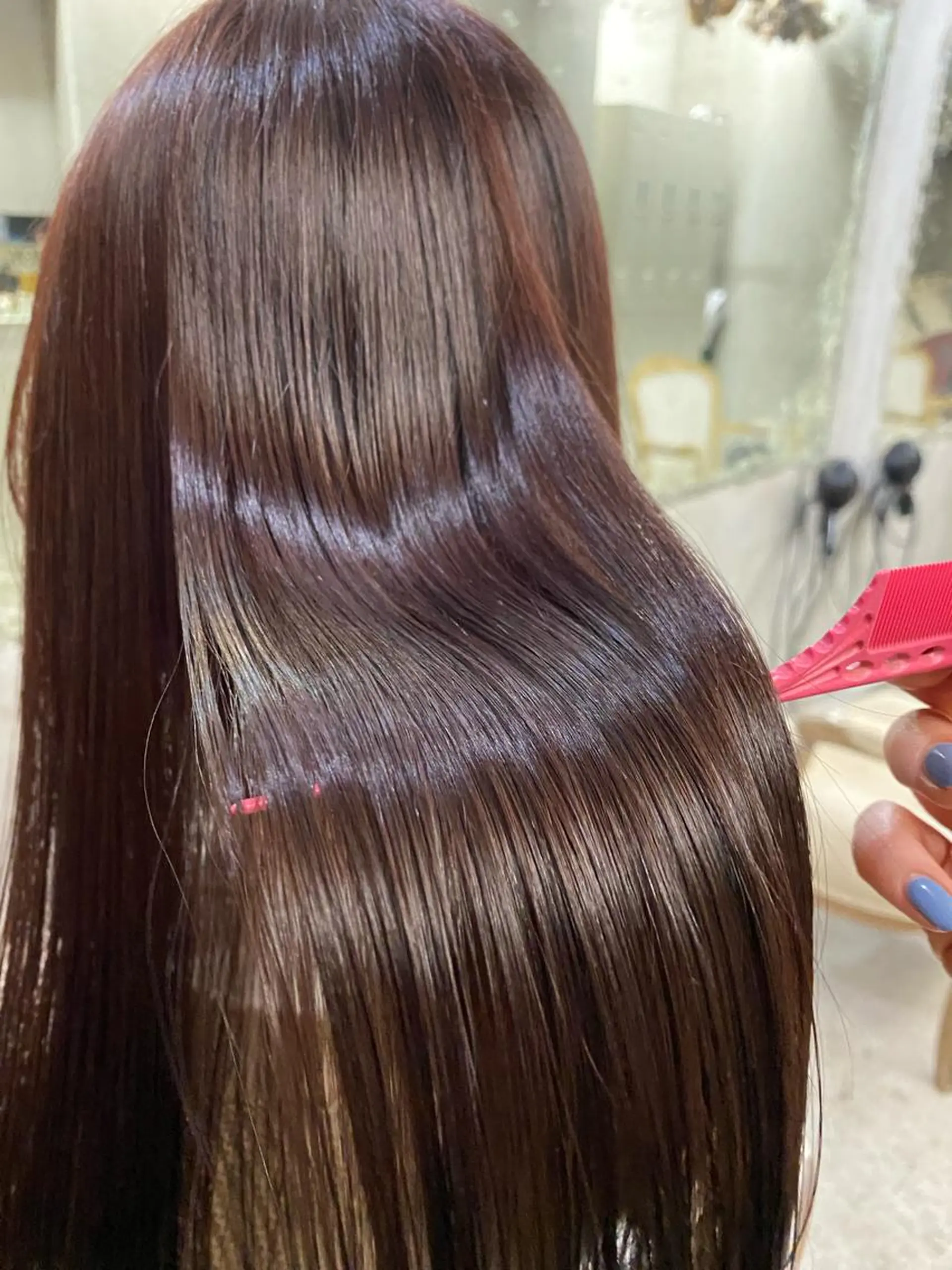 ミディアム カラー お任せヘア☘️☘️ 及川渚のヘアスタイル