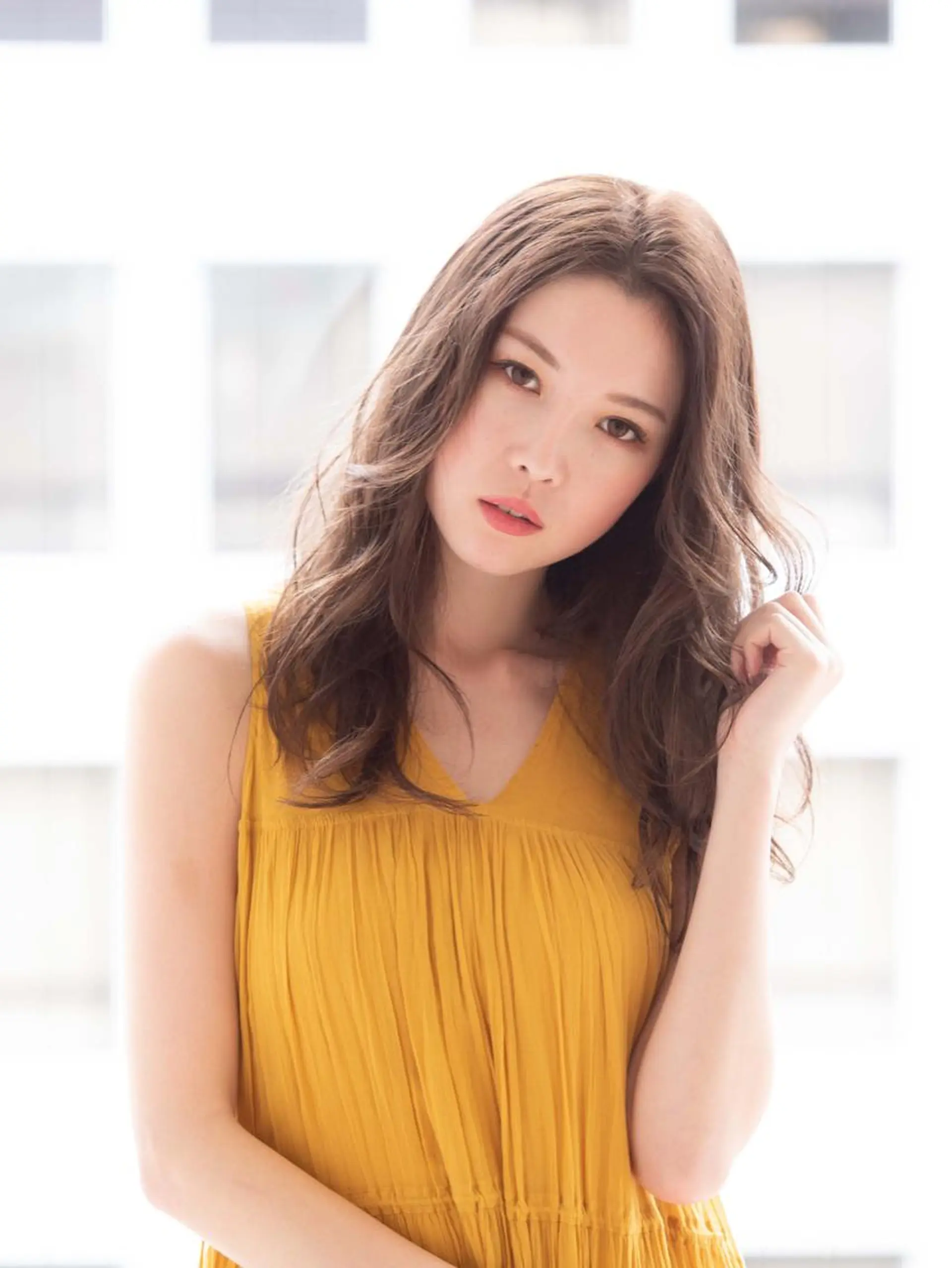 セミロング 池田 雄作のヘアスタイル