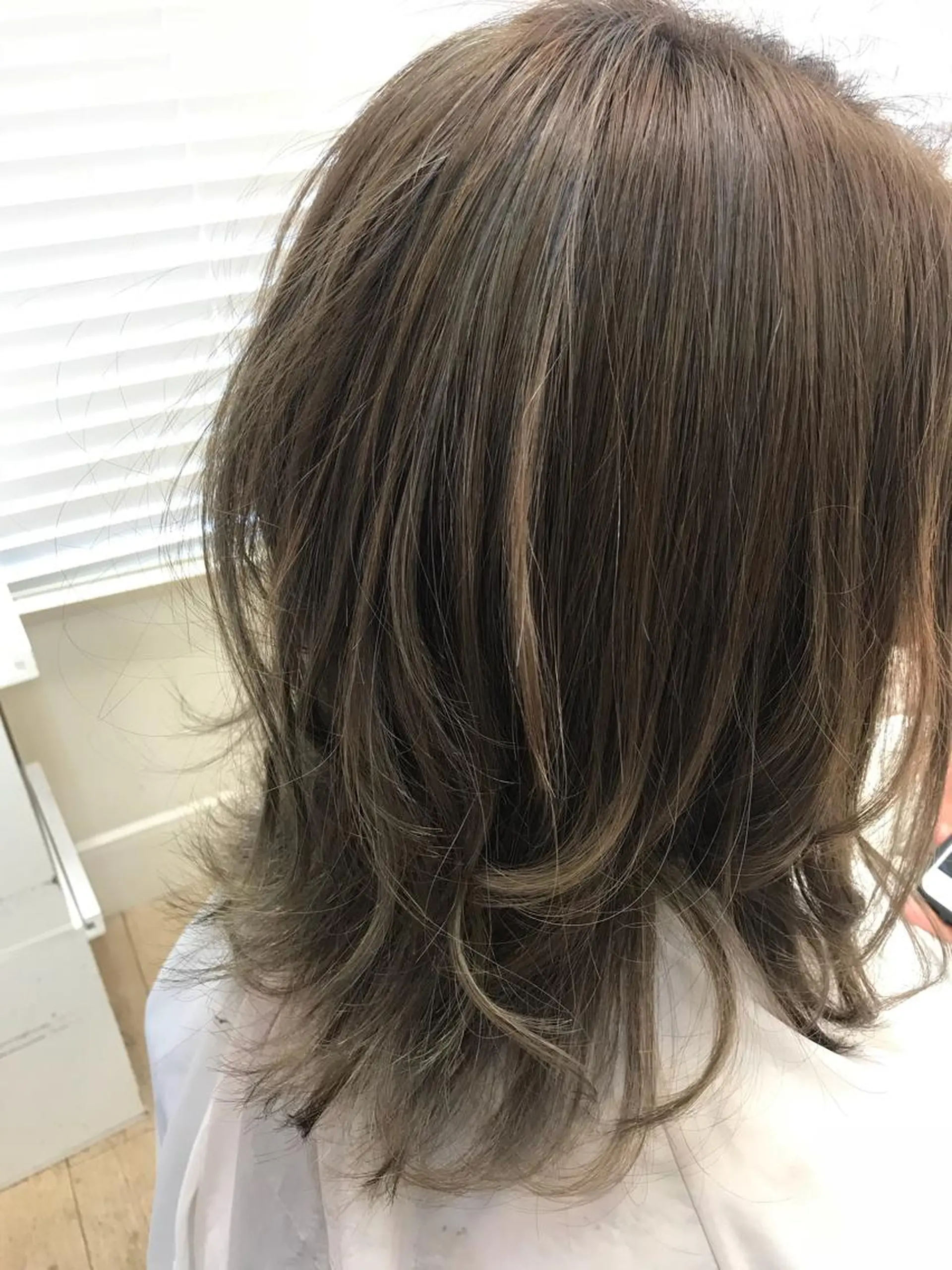 ミディアム カラー 【髪質改善　艶髪】 布川　莉穂のヘアスタイル