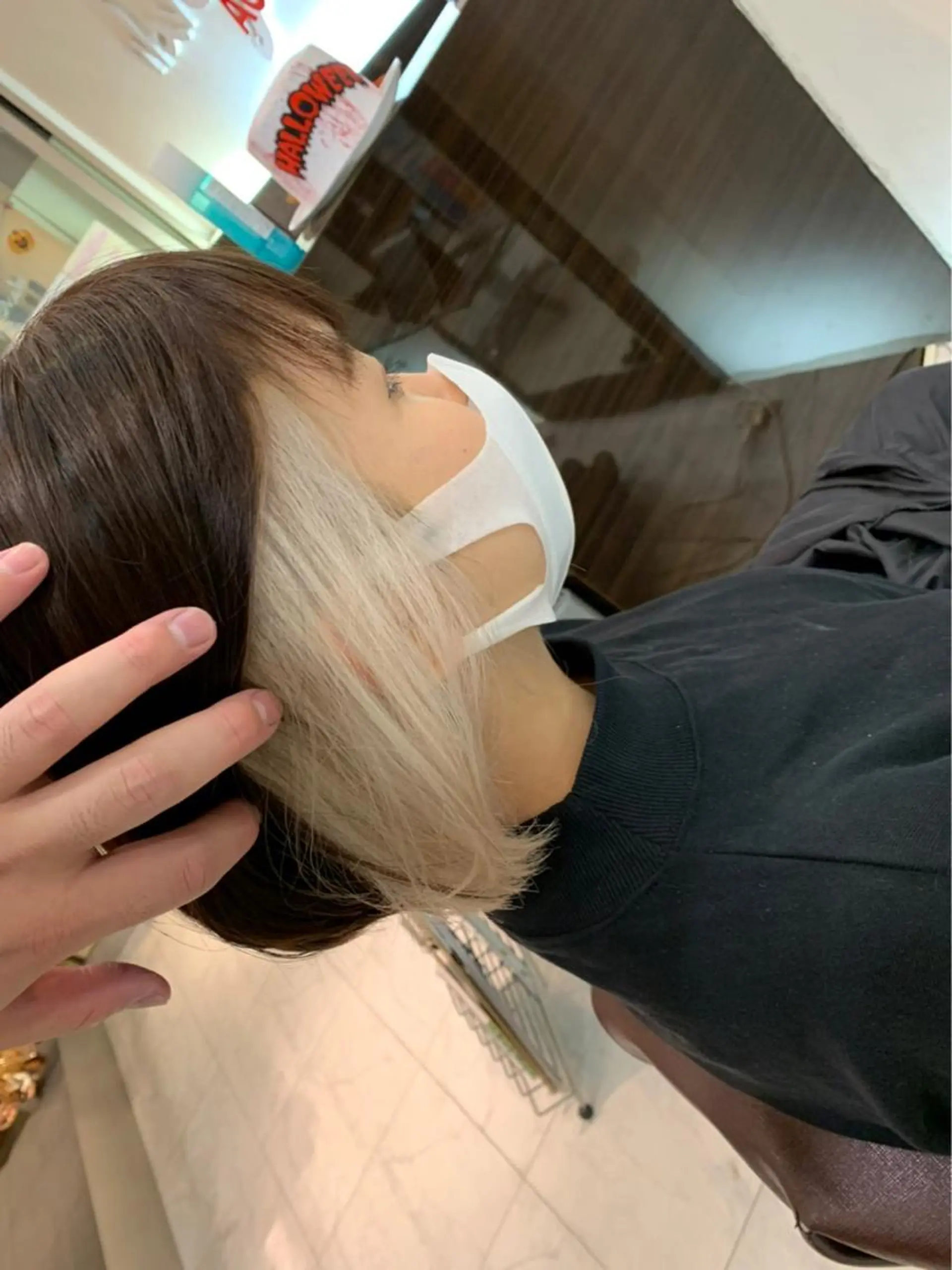 ミディアム Agu hair TENOE大宮氷川参道店所属・☀️透明感艶感カラー 増田魁土☀️のヘアスタイル