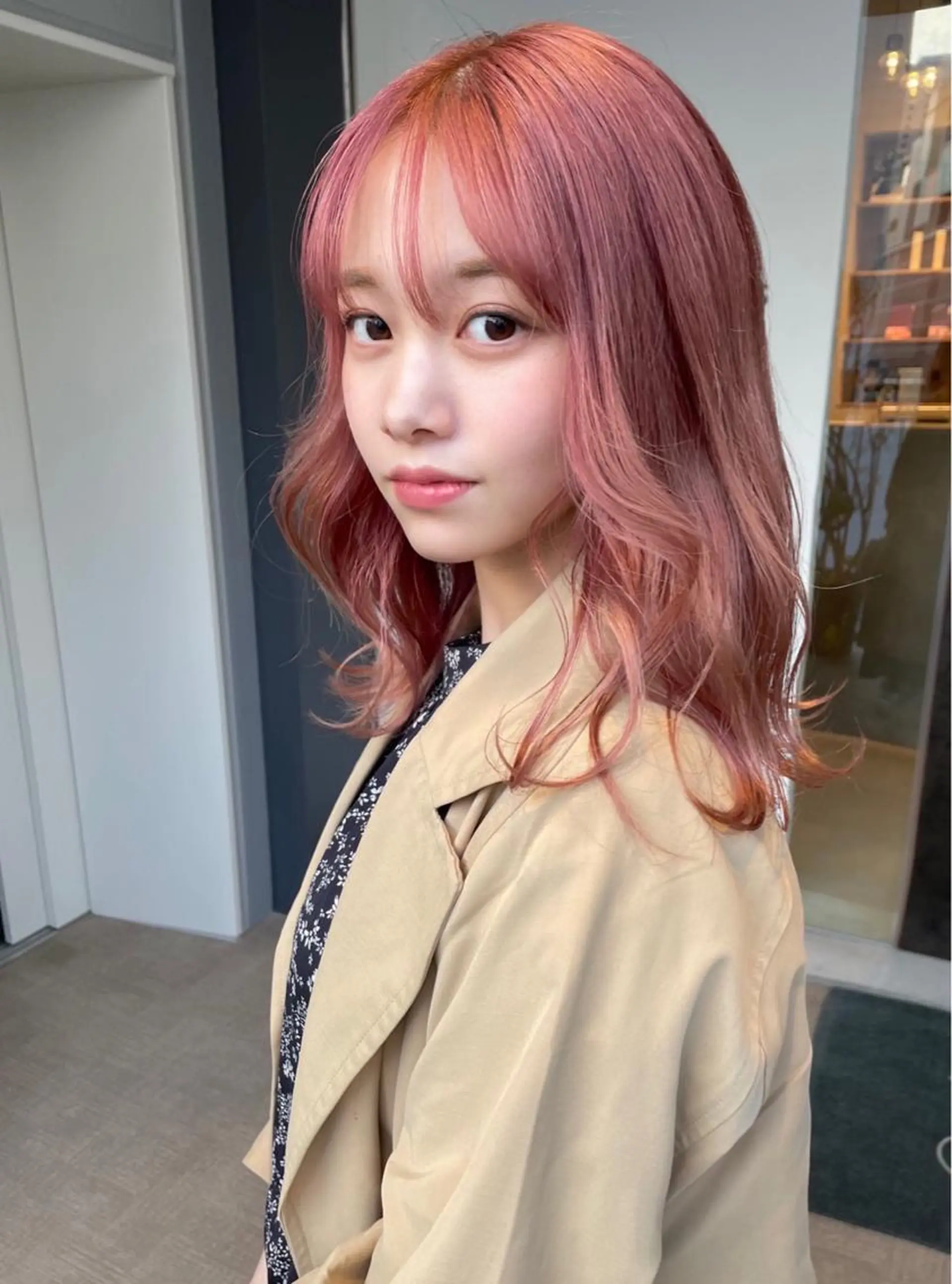 ミディアム Hair mission【ヘアーミッション】心斎橋所属・エクステ／レイヤー 落合/心斎橋のヘアスタイル