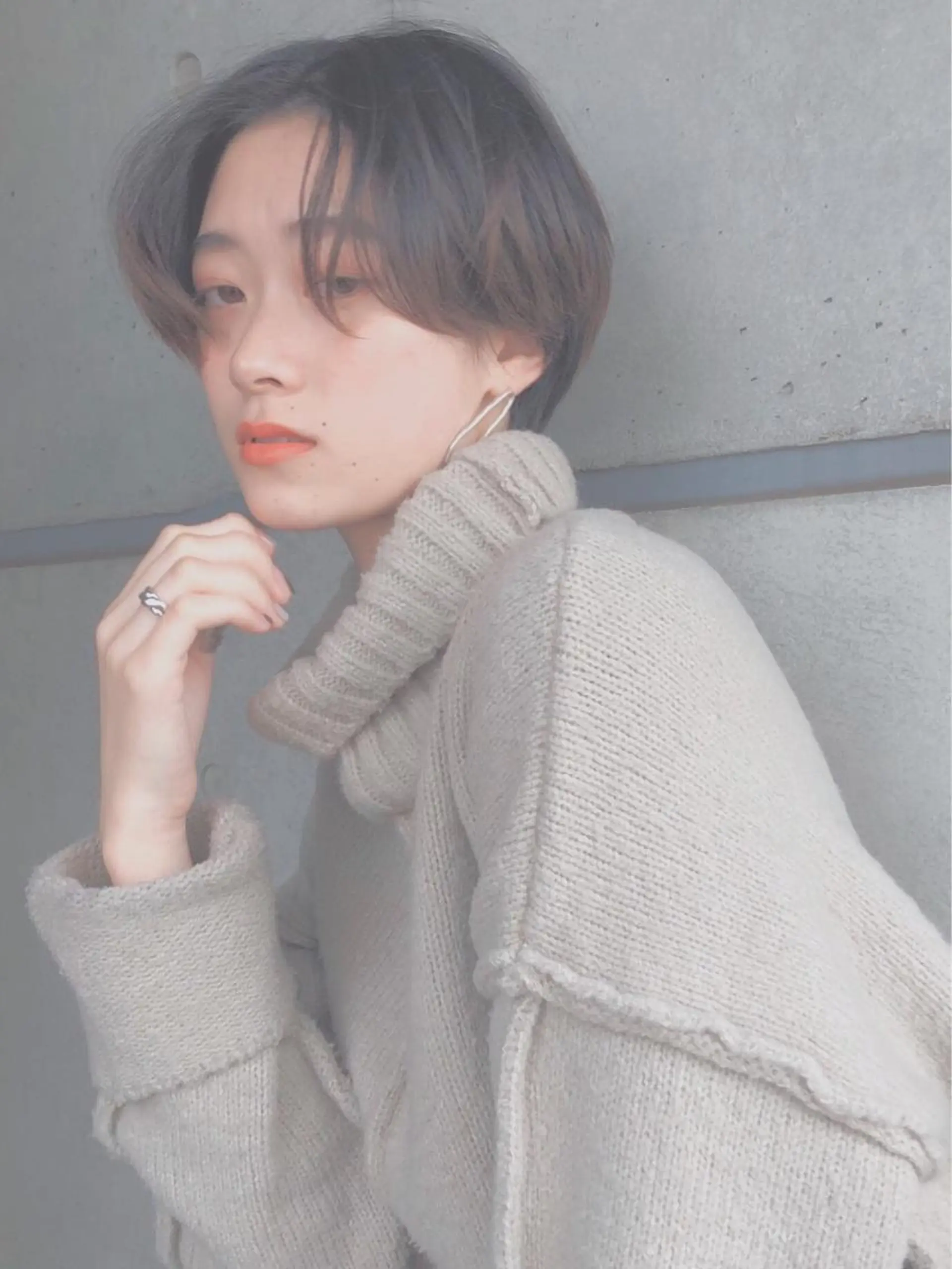 ショート カラー パーマ 🍊千葉 未来🍊店長のヘアスタイル