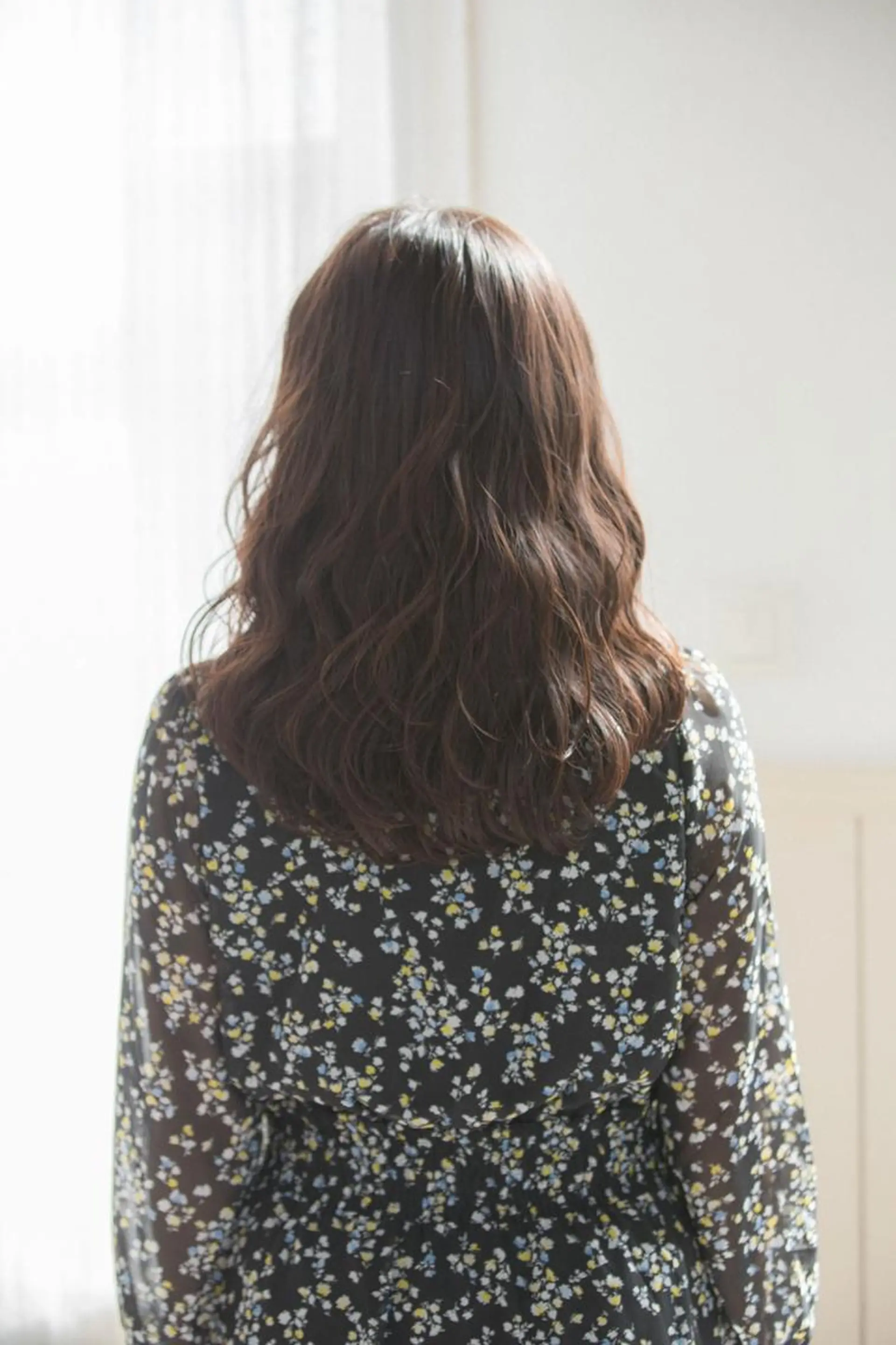 セミロング カラー パーマ ヘアアレンジ Alushe艶髪・ 髪質改善のヘアスタイル