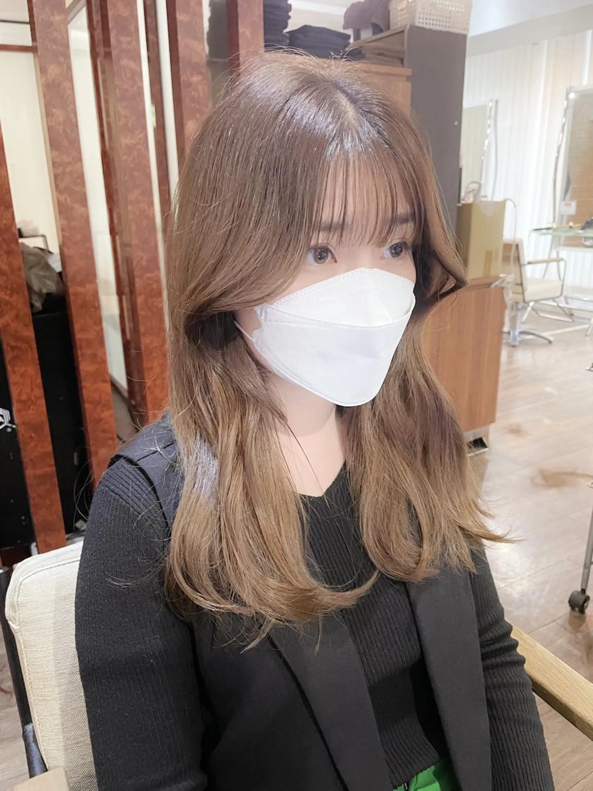 ロング カラー ヘアアレンジ カット MiU所属・韓国×髪質改善×美髪 縮毛矯正×レイヤーのヘアスタイル