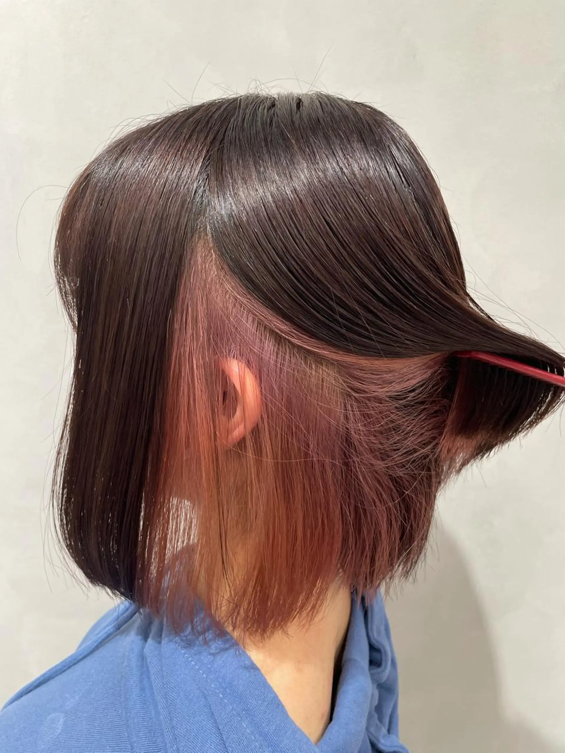 ショート カラー ベージュカラー ピンクカラー ピンクベージュ 🔷ダブルカラーハイ トーン🔷櫻井走のヘアスタイル