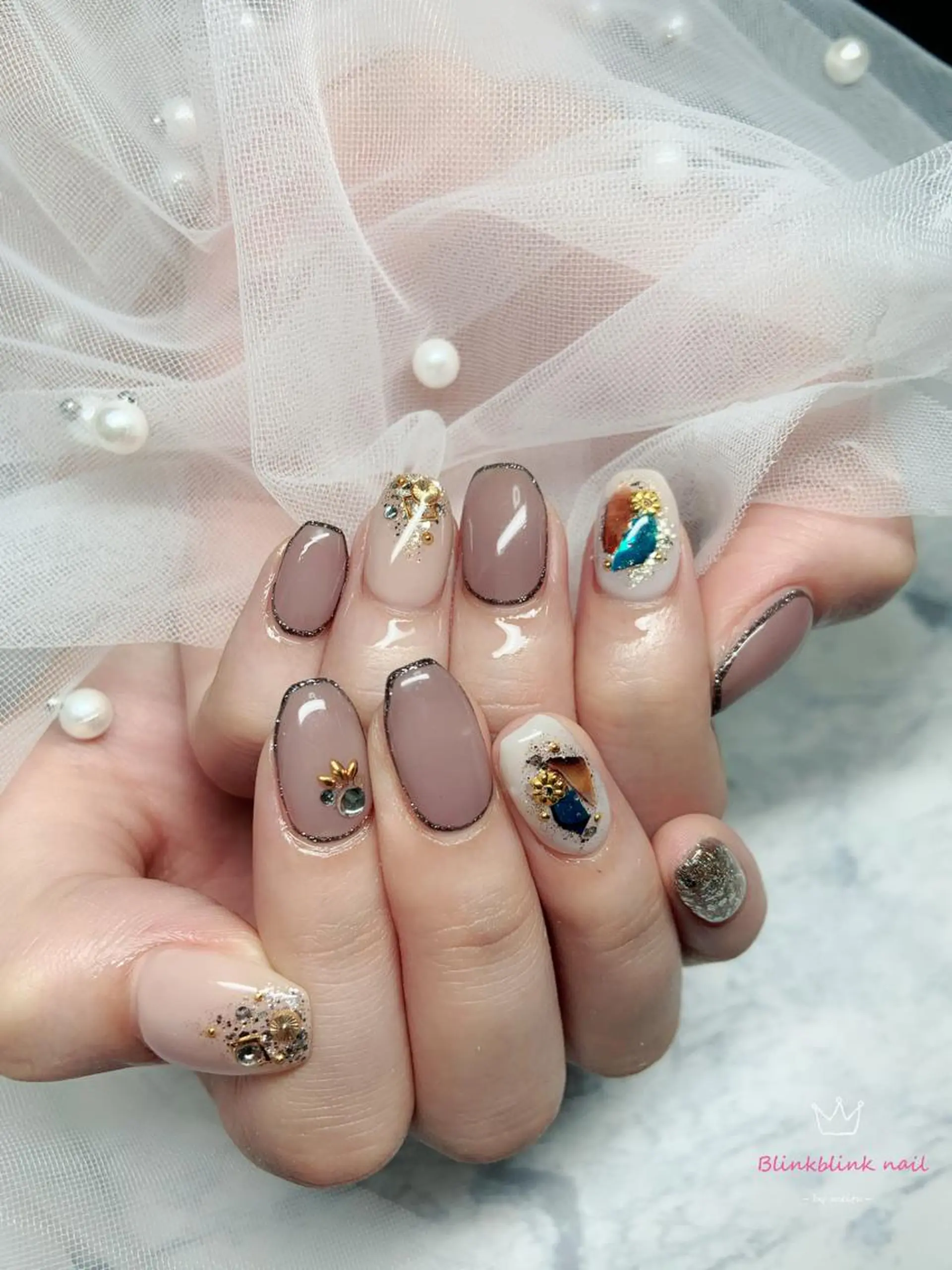 ミディアム ネイル Style Nailのネイルデザイン