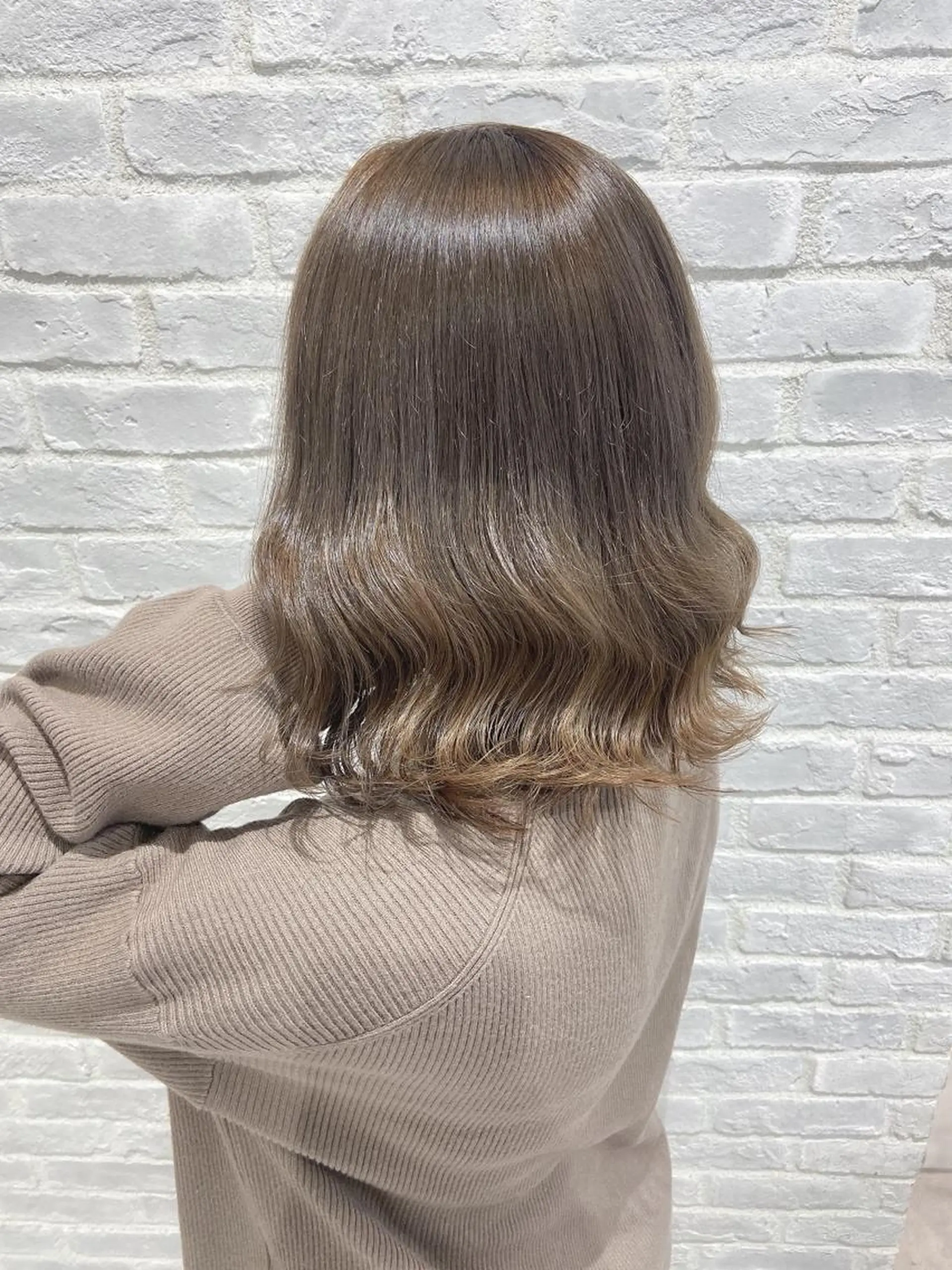 ミディアム カラー 韓国/色気/レイヤー /avance天王寺のヘアスタイル