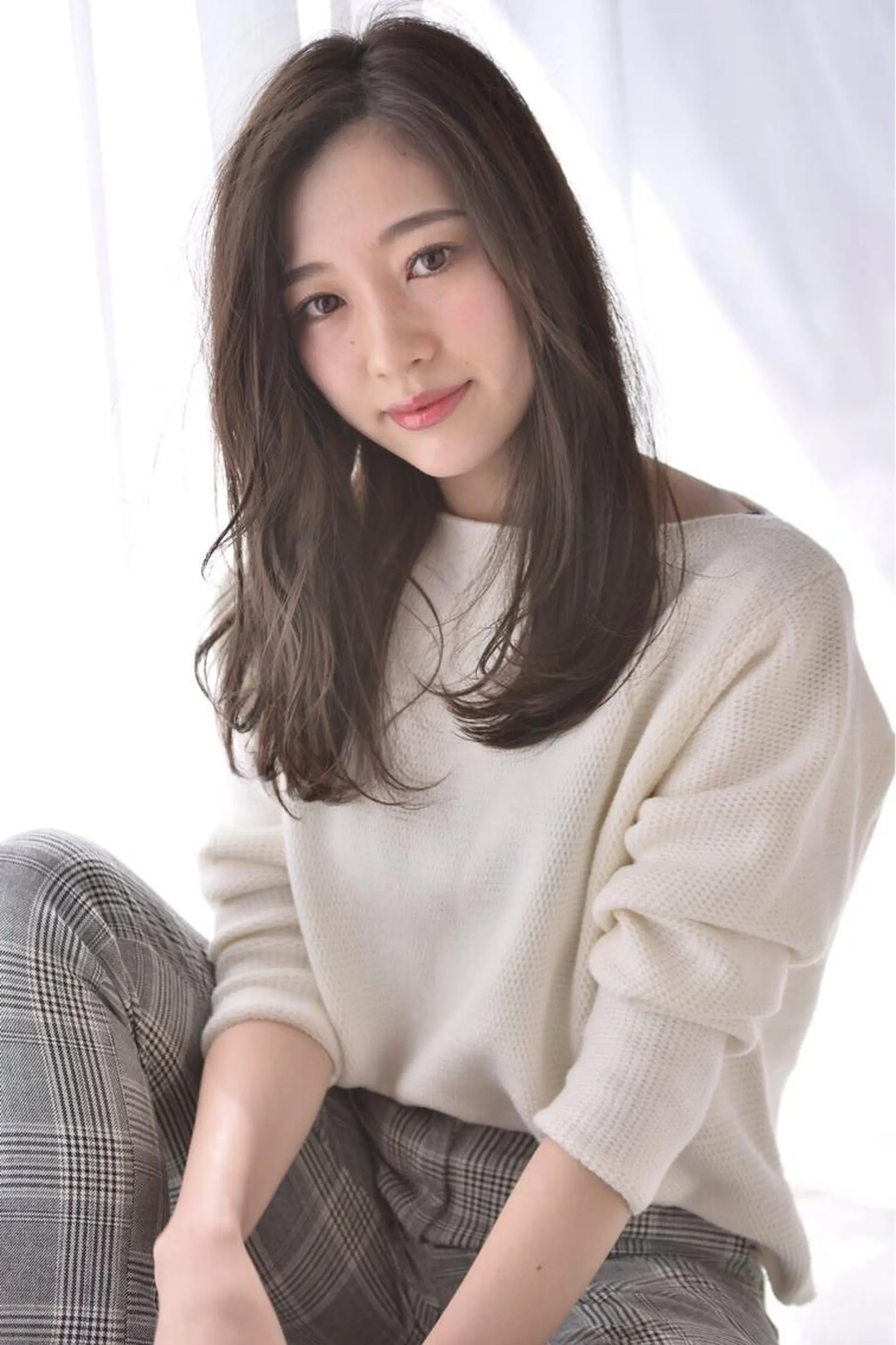 セミロング カット ヘアカラー トリートメント モテ髪支持率NO.1 KENJIROのヘアスタイル