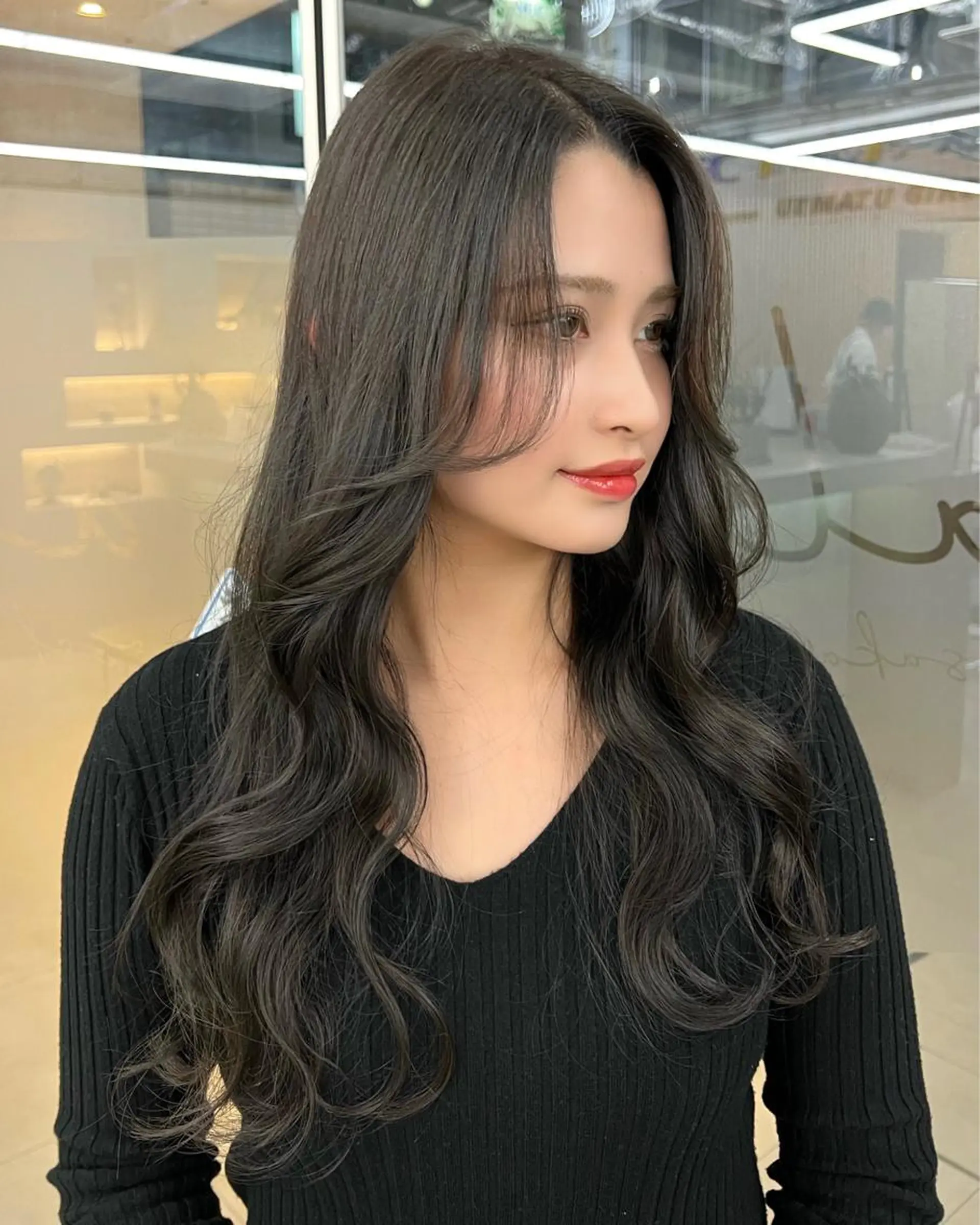 セミロング 🫧ふじたまゆ🫧 レイヤーカット✂︎のヘアスタイル