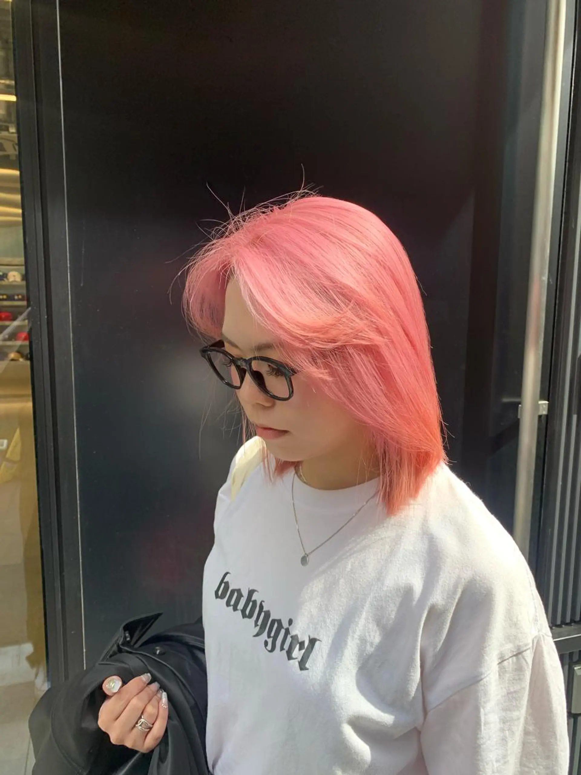 ショート カラー ヘアカラー ハイトーン/メンズ/ ウルフ特化   小松のヘアスタイル