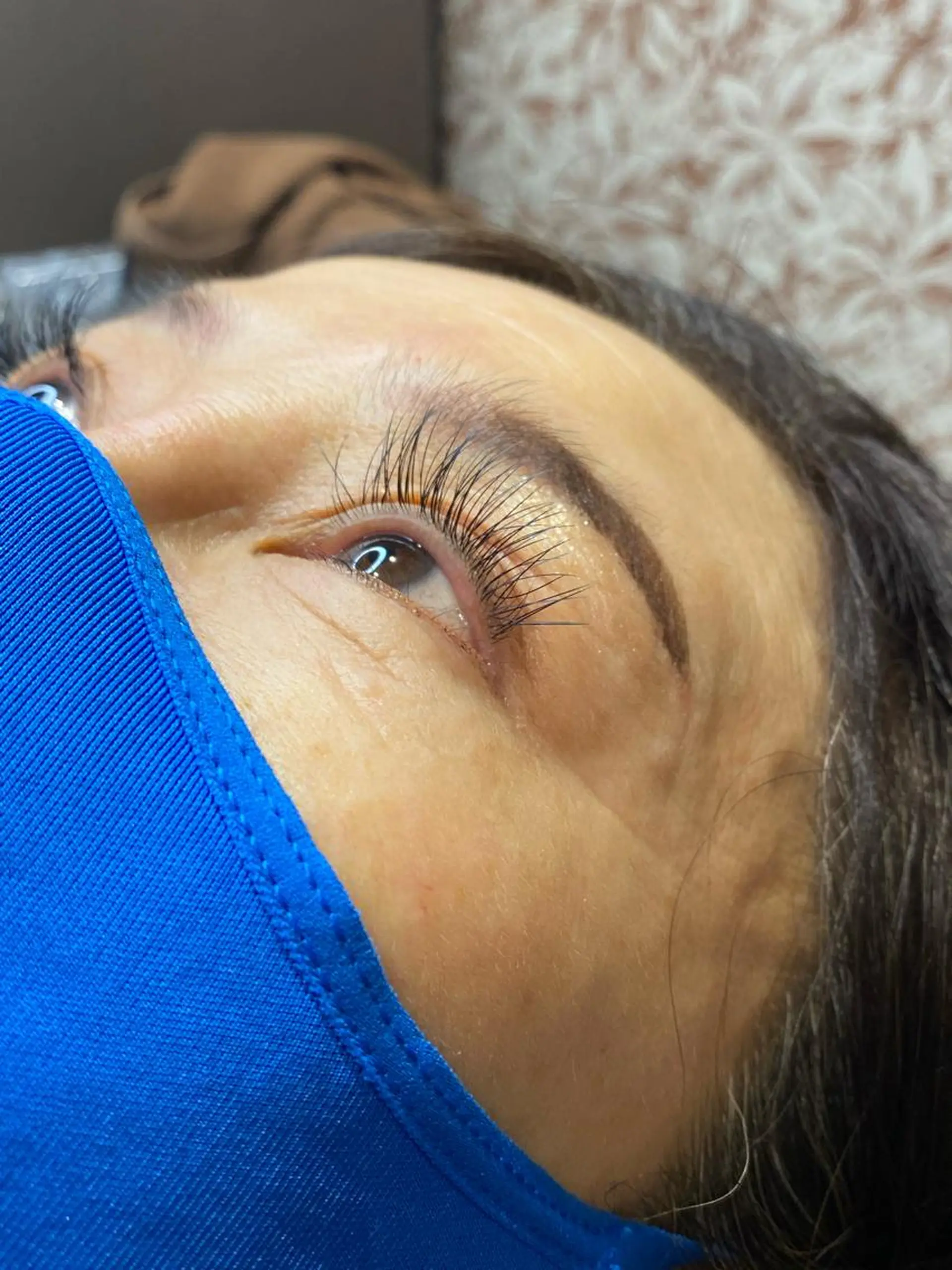 マツエク・マツパ フラットラッシュ Hazuki .のマツエク・マツパデザイン