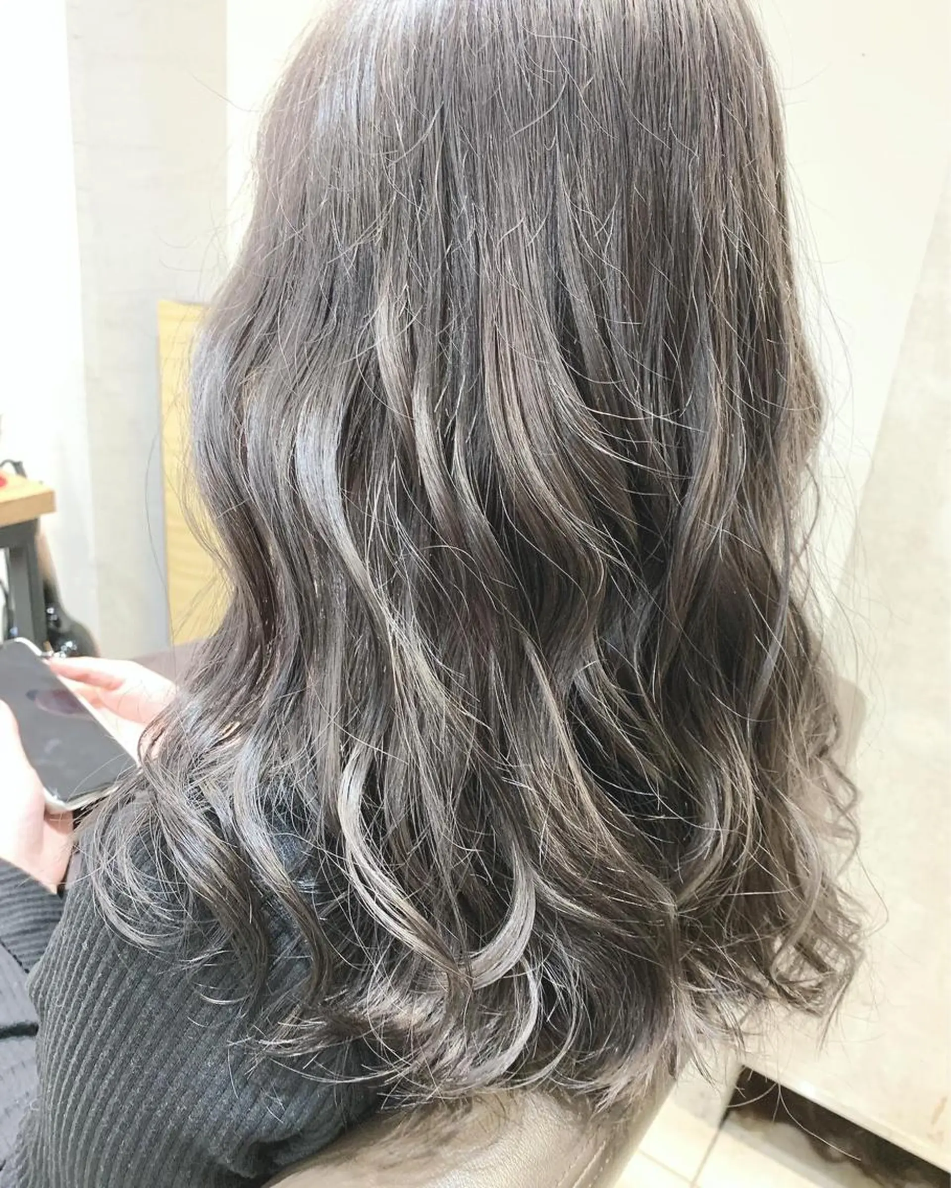 ロング カラー 🌿earth亀有店 【緑髪のノブ】🌿のヘアスタイル