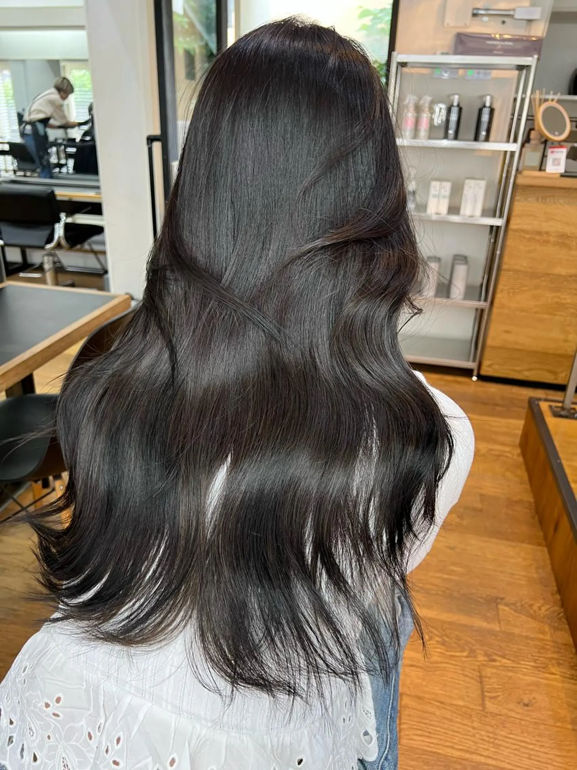 ロング 🇨🇳ワンホンヘア 下田鉄也のヘアスタイル