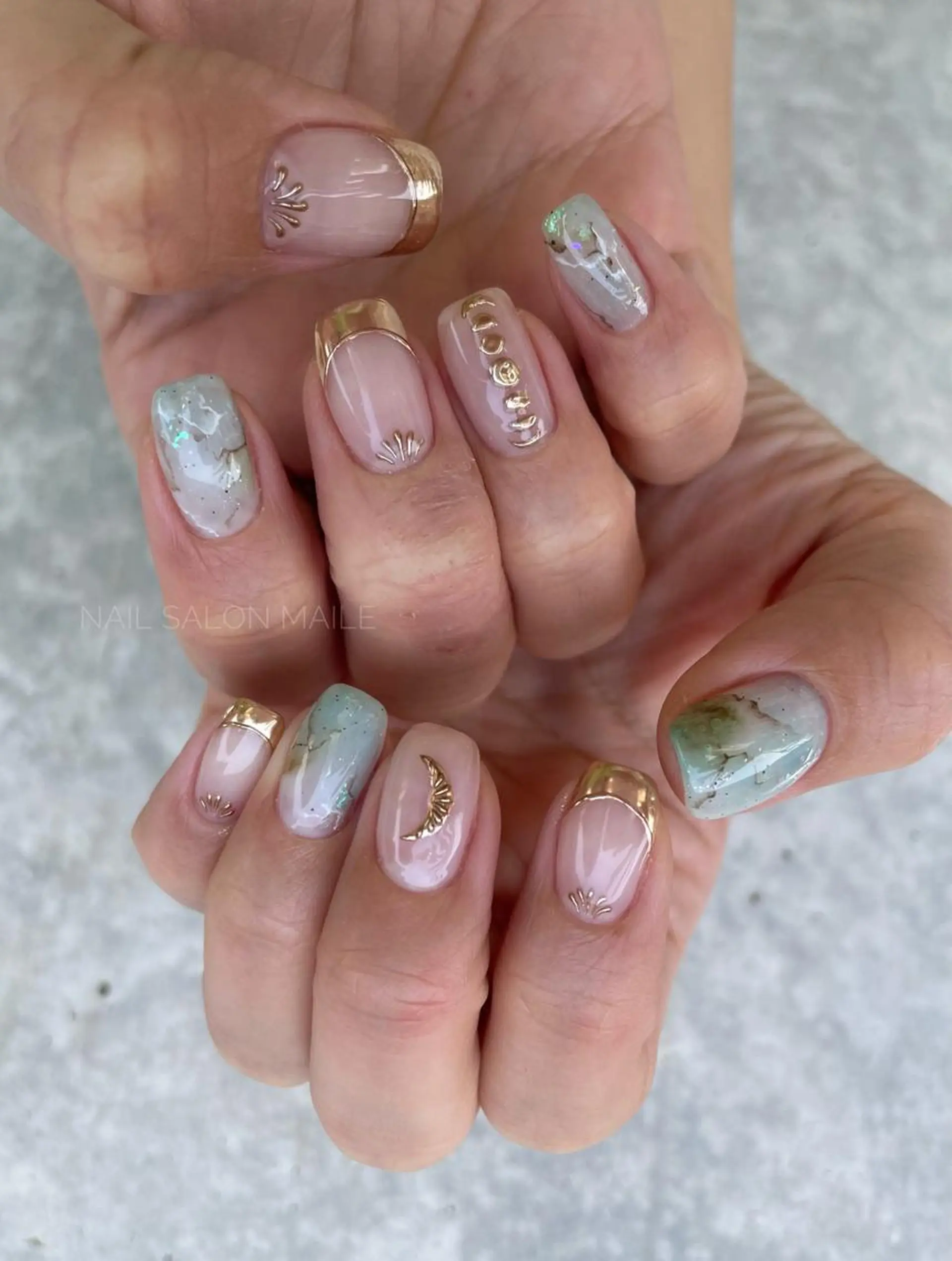 ネイル nailsalonmaile所属・nail salon maile☽のネイルデザイン