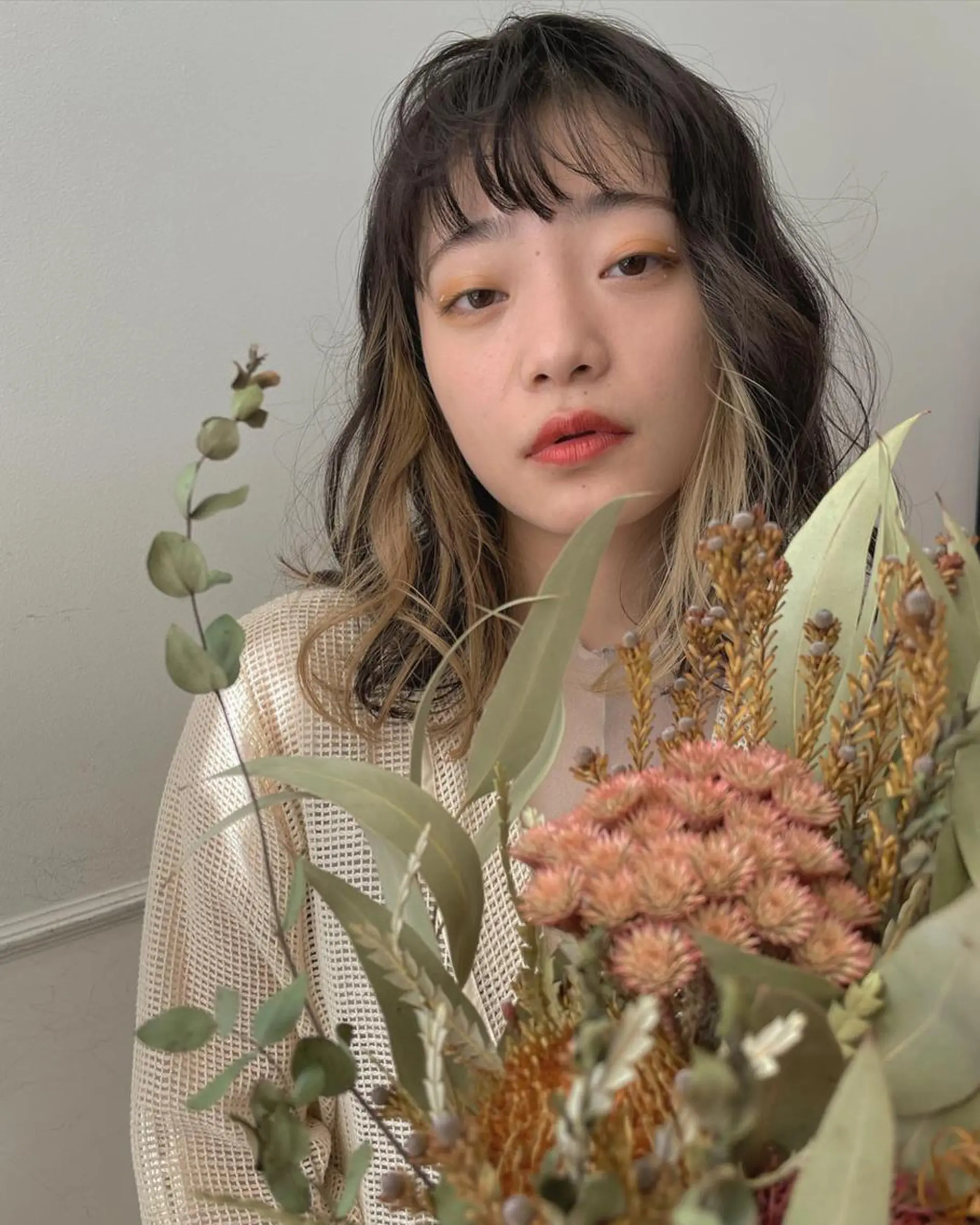 ミディアム カラー パーマ ヘアアレンジ メンズ キッズ ネイル マツエク・マツパ 🫧垢抜けヘア🫧 SHIORIのヘアスタイル