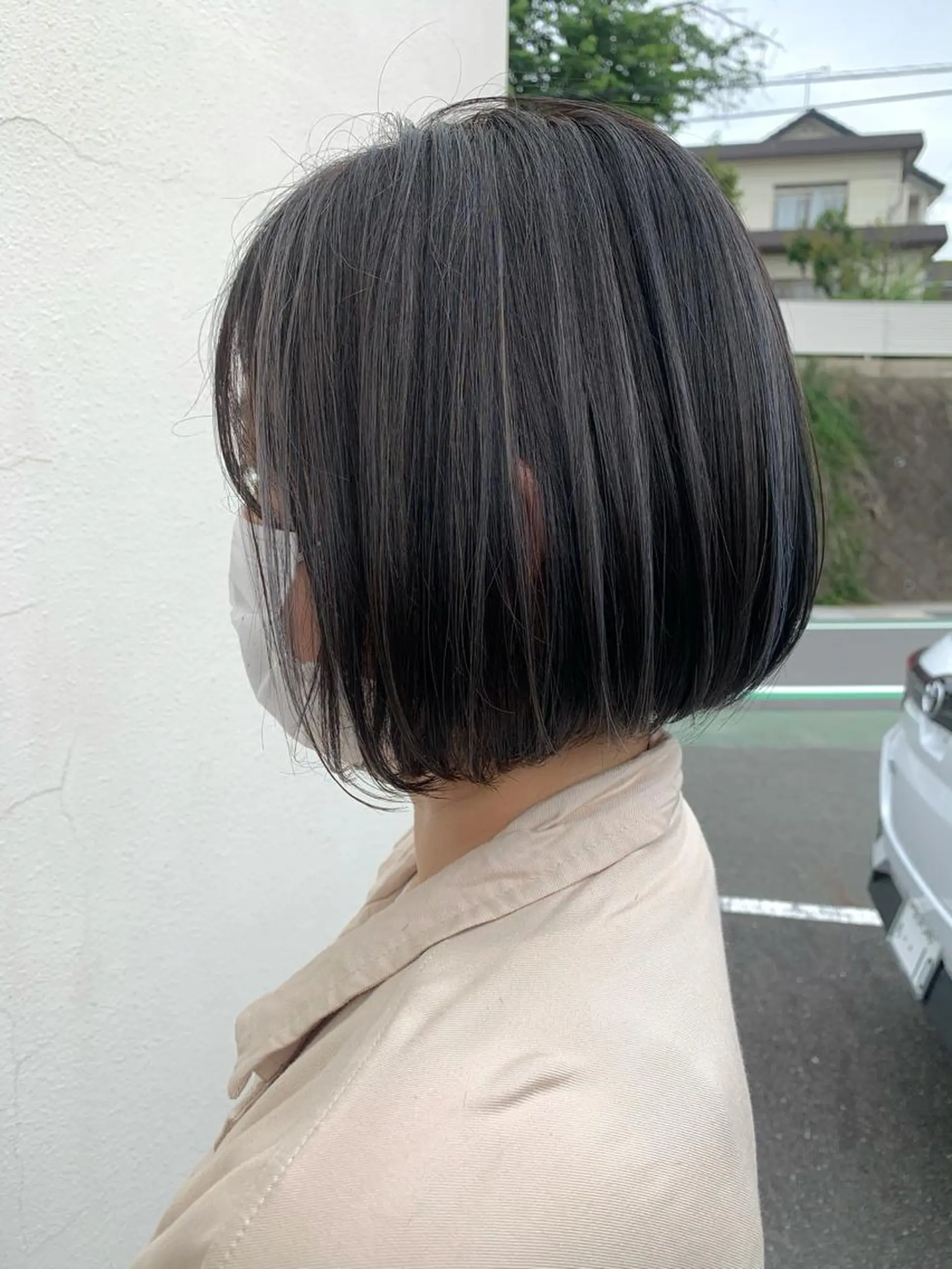 ショート ハイライト hair terra ce M奈良店のヘアスタイル