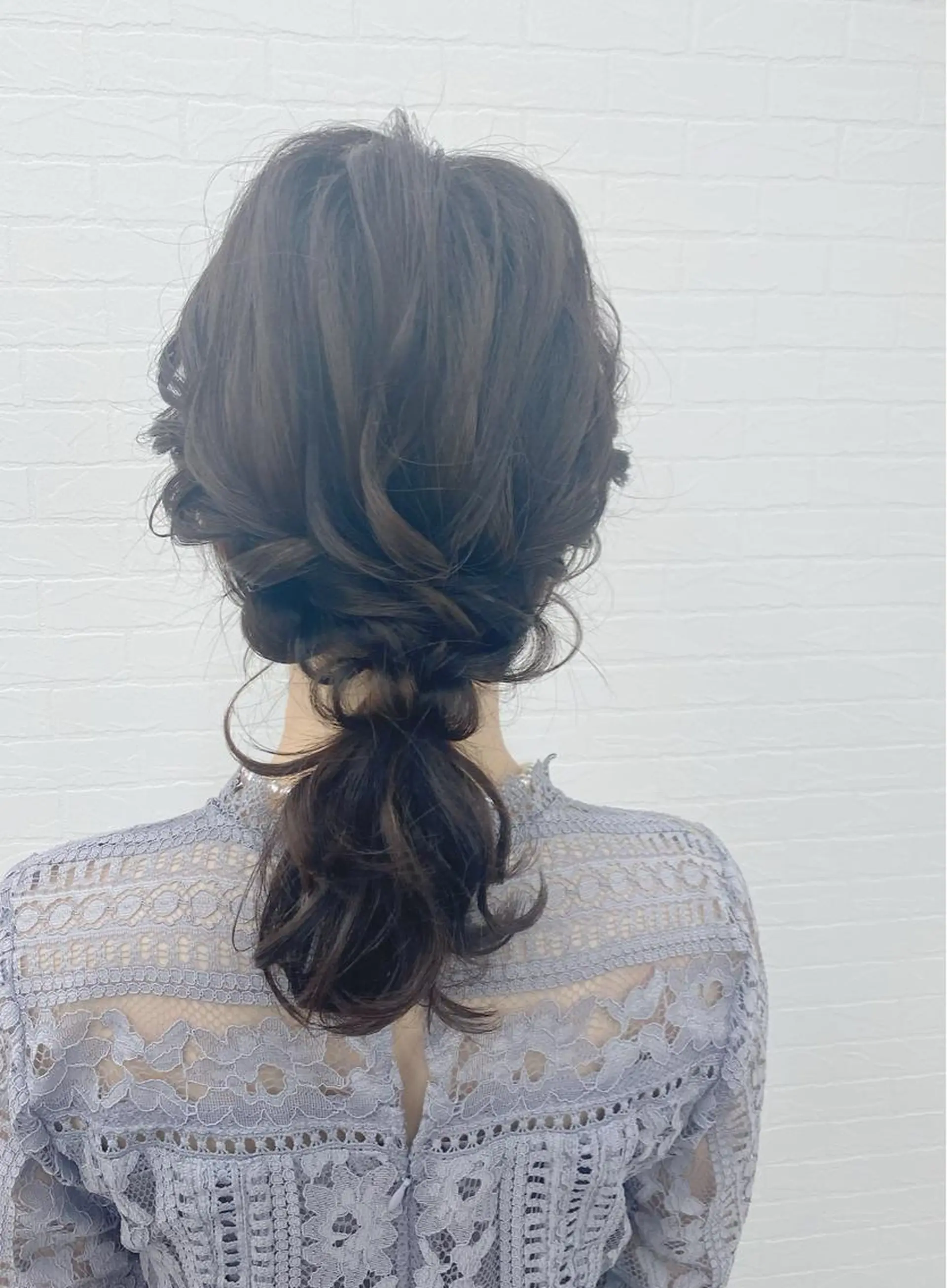 セミロング ヘアアレンジ ヘアセット GRANLUSSO 〜グランルッソ駅前店所属・木口 嘉美のヘアスタイル