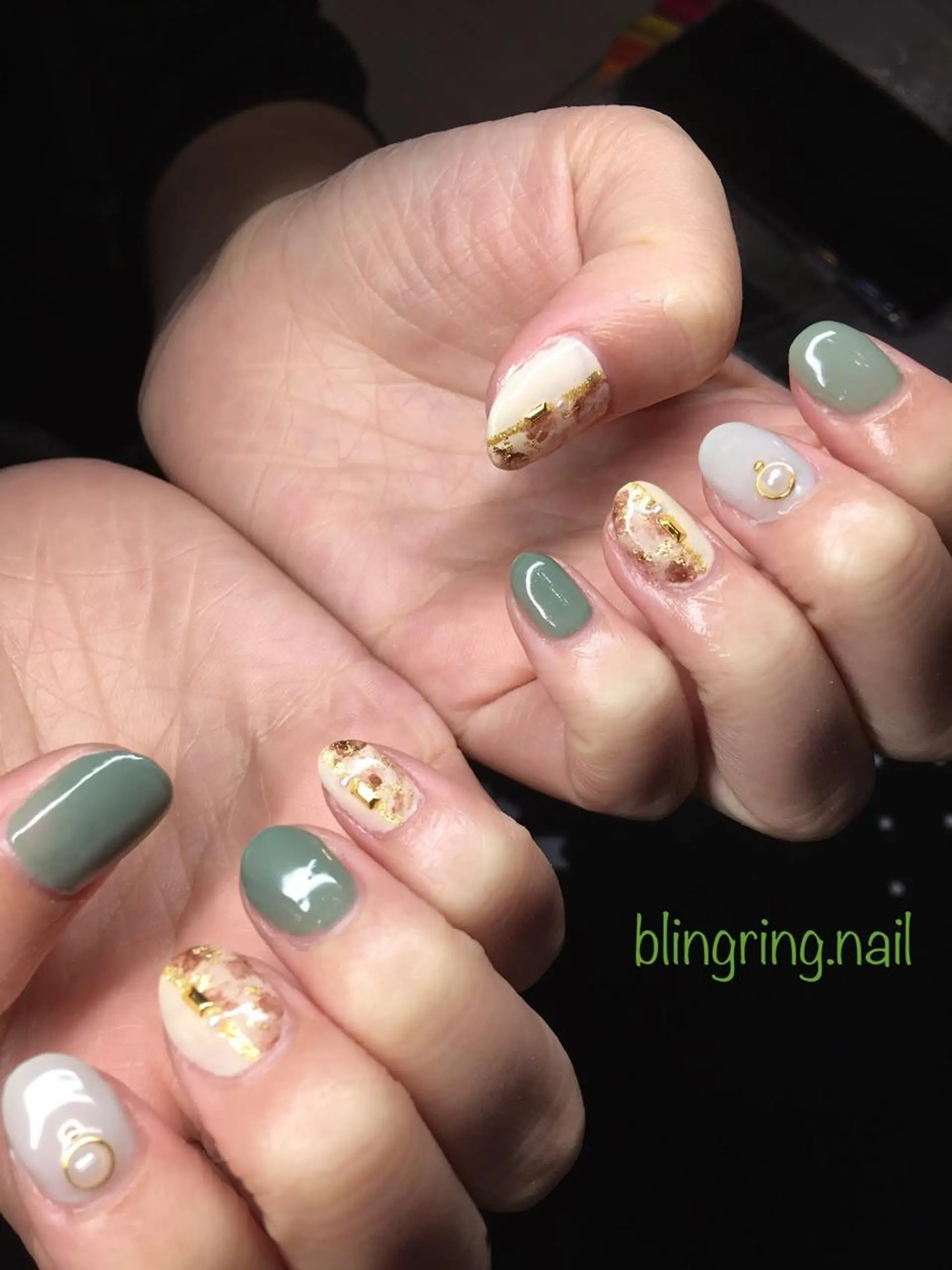 ネイル ニュアンスネイル ハンドネイル 🌈KANÅKO 🌈のネイルデザイン