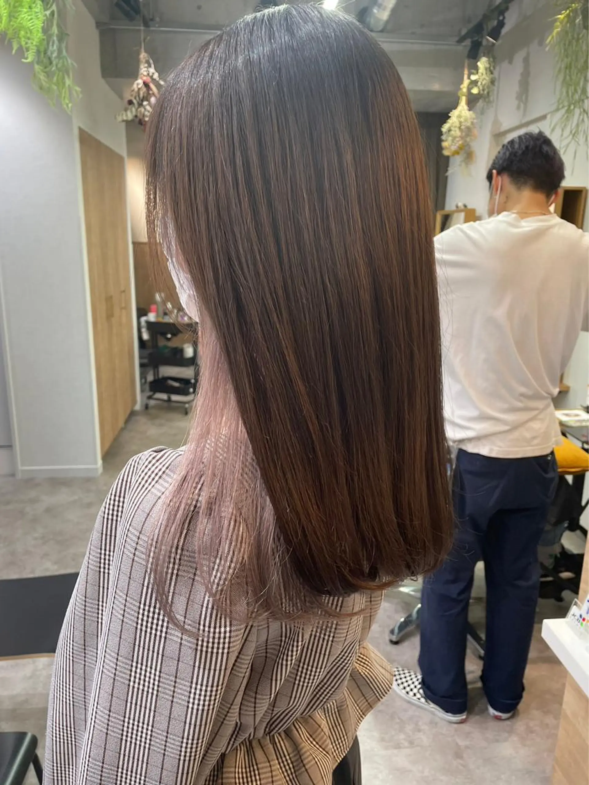 ロング カラー 艶カラー/縮毛矯正/ ケア/アレンジ/桜悠のヘアスタイル