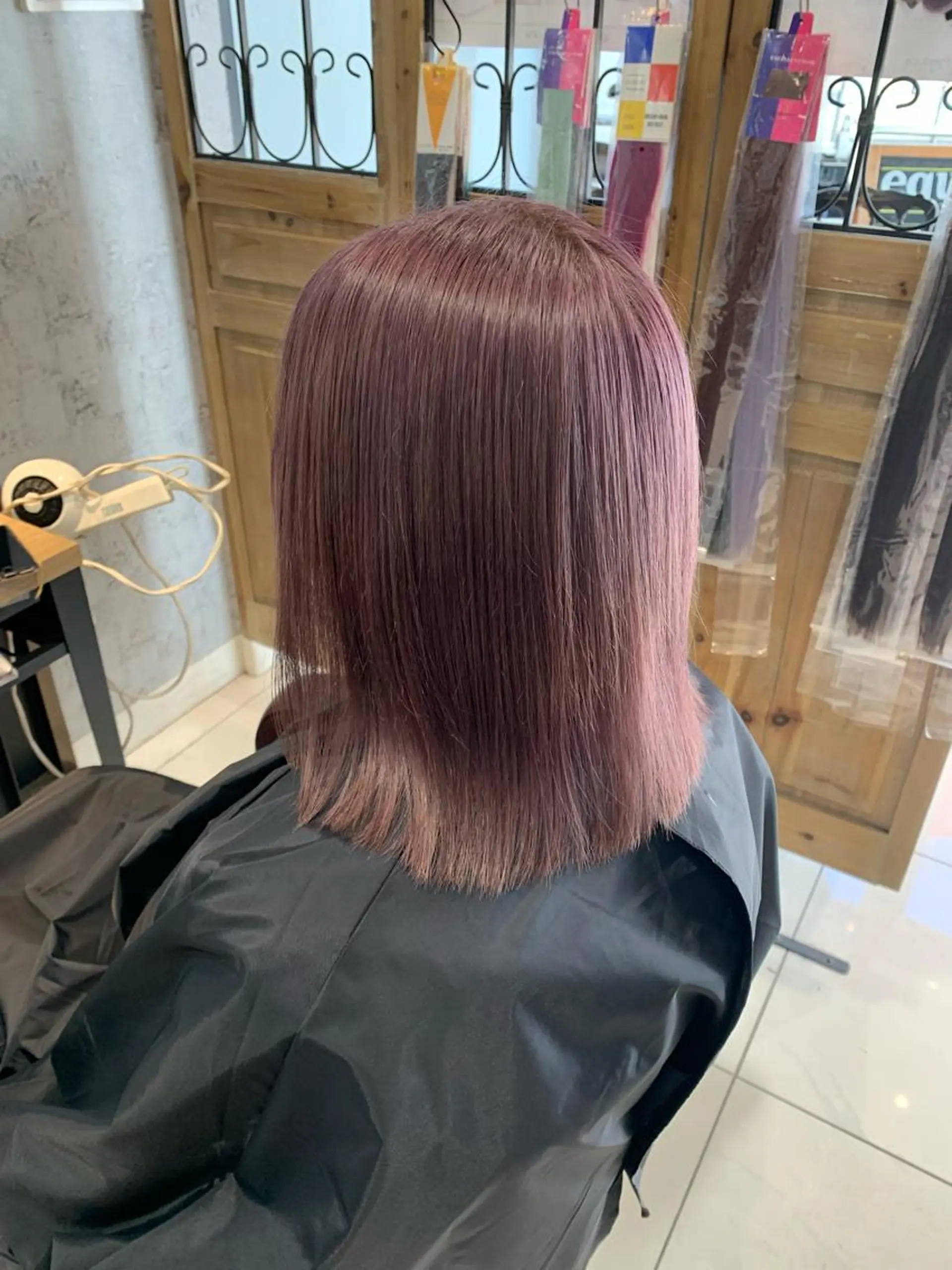 セミロング カラー カット ヘアカラー 🩰モテ艶girly ヘア🪽彩香‎🪡⟡のヘアスタイル