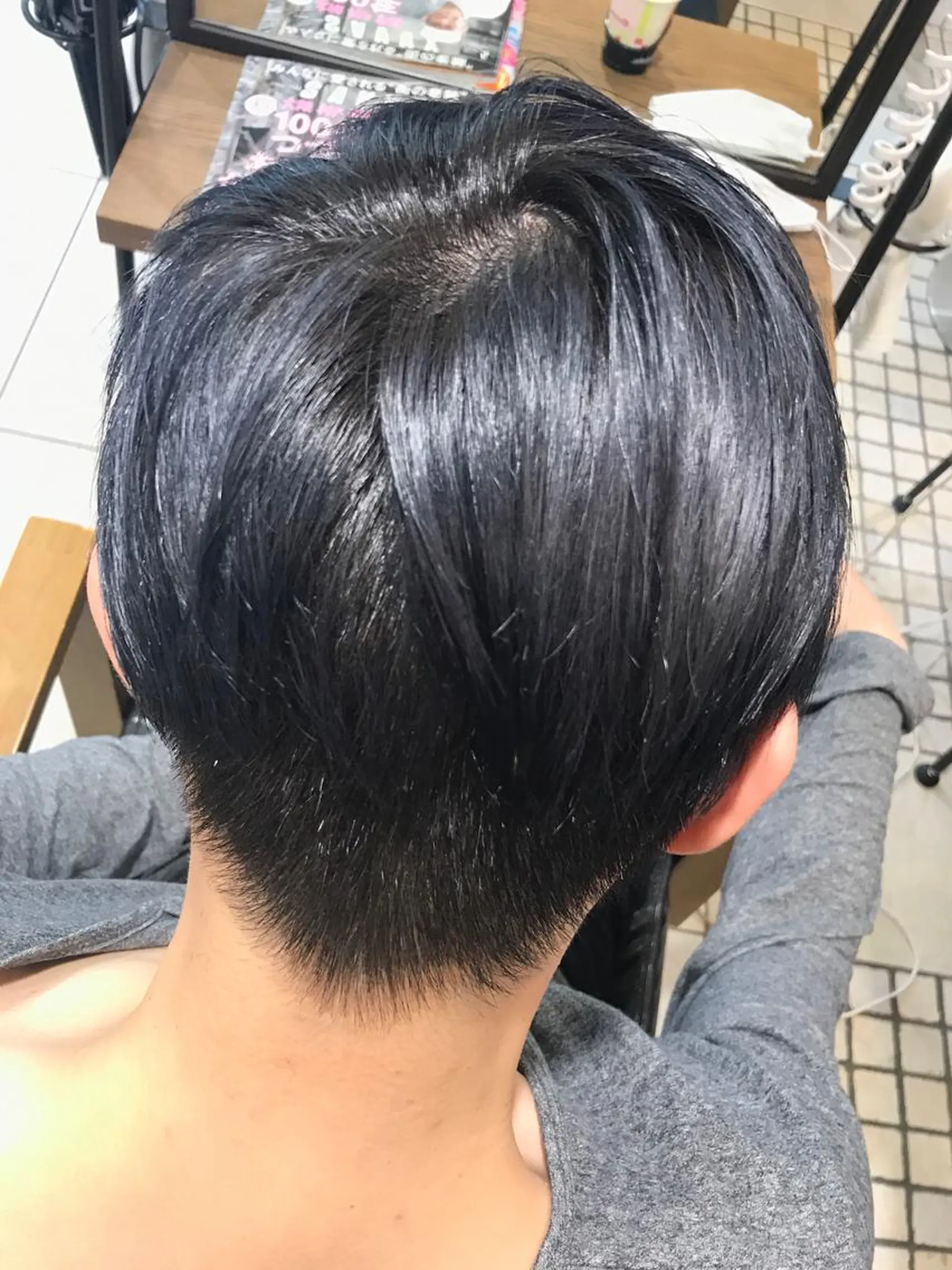 ショート メンズ TERRACE 福島所属・shi hoのヘアスタイル