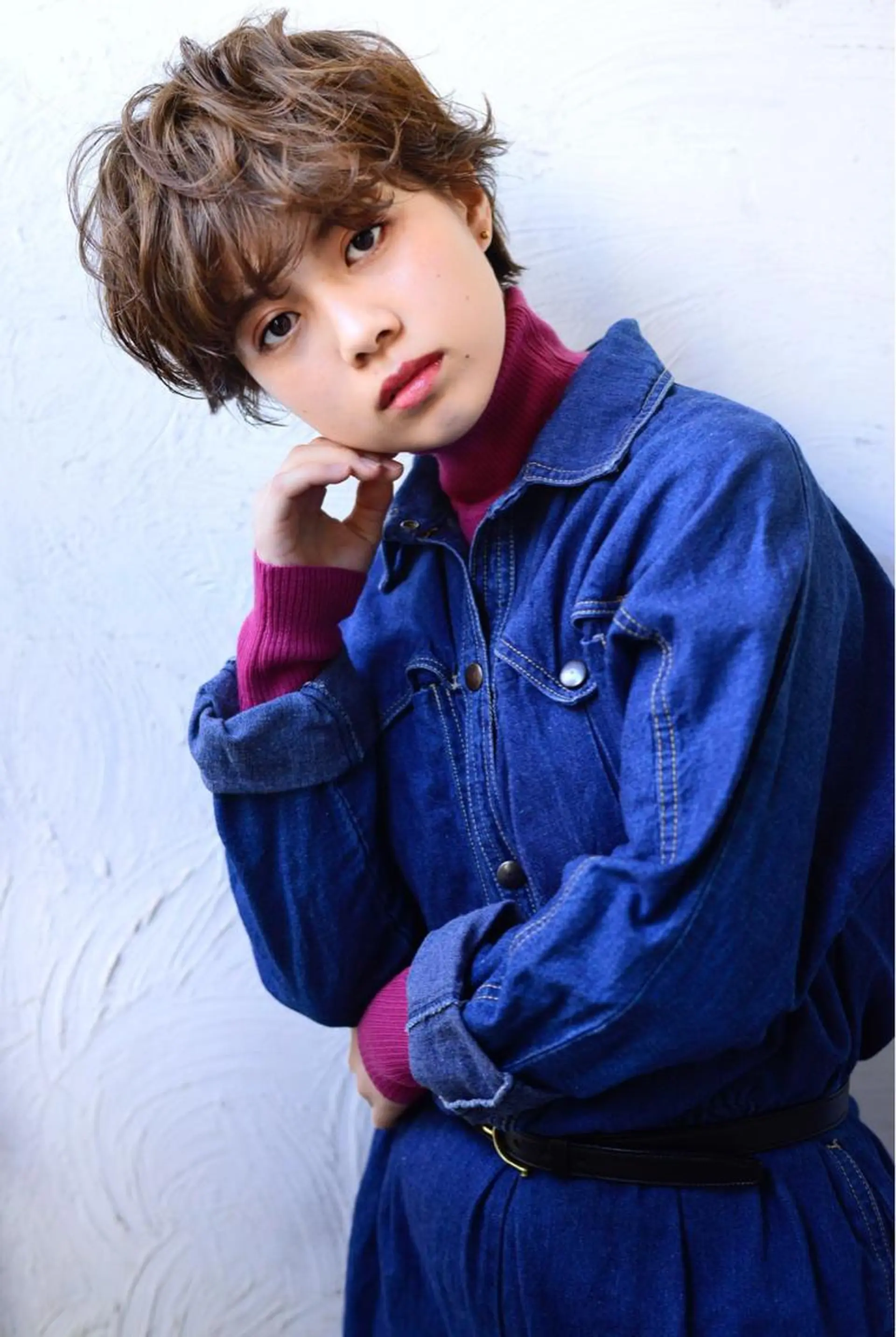 ショート カラー パーマ 似合わせカット ショートヘア カット トリートメント Chlom🌿Top Stylist沖田のヘアスタイル