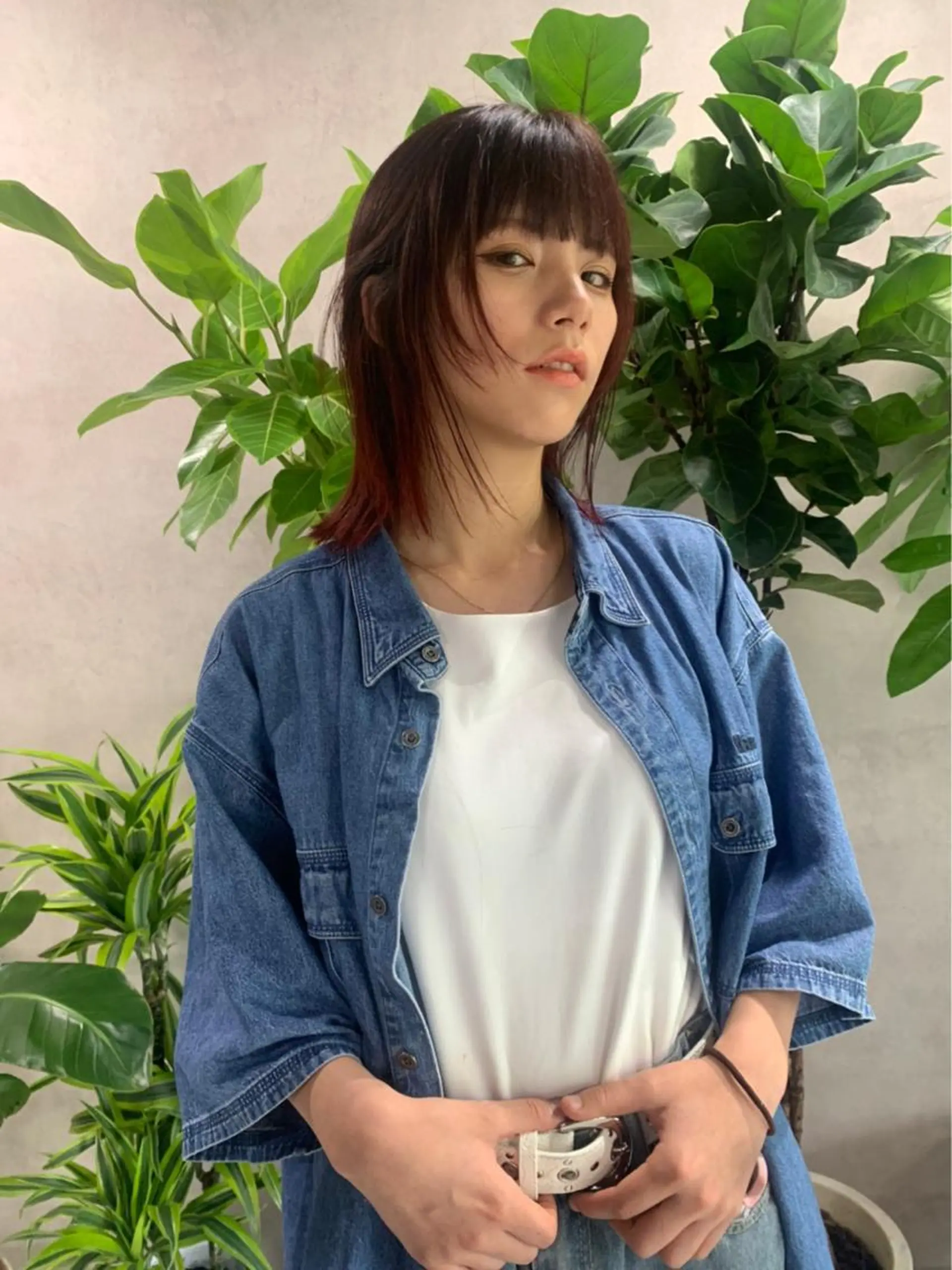 セミロング 似合わせカットカラー 👩MINAのヘアスタイル