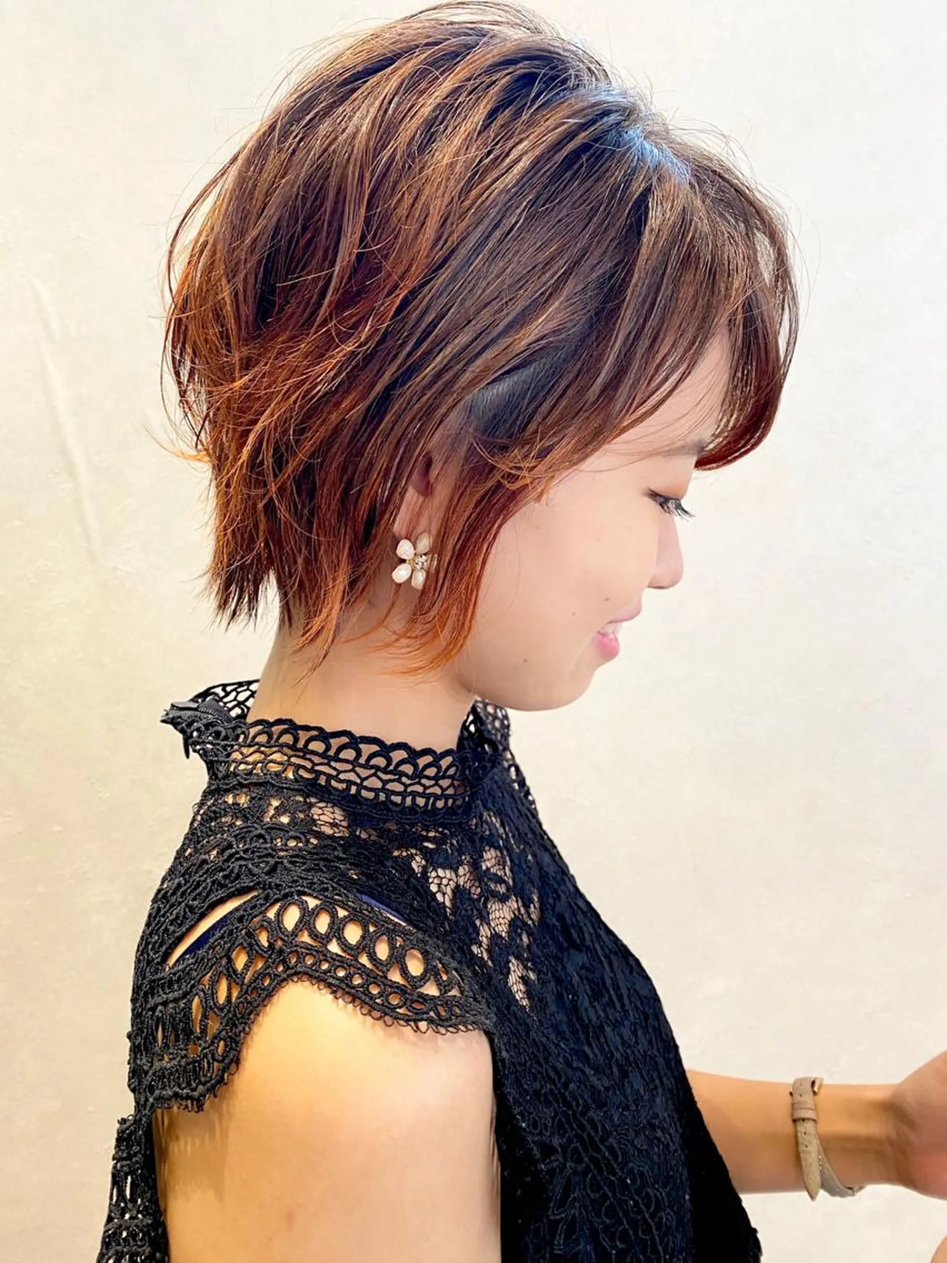 ショート Strawberry所属・原田 志保のヘアスタイル