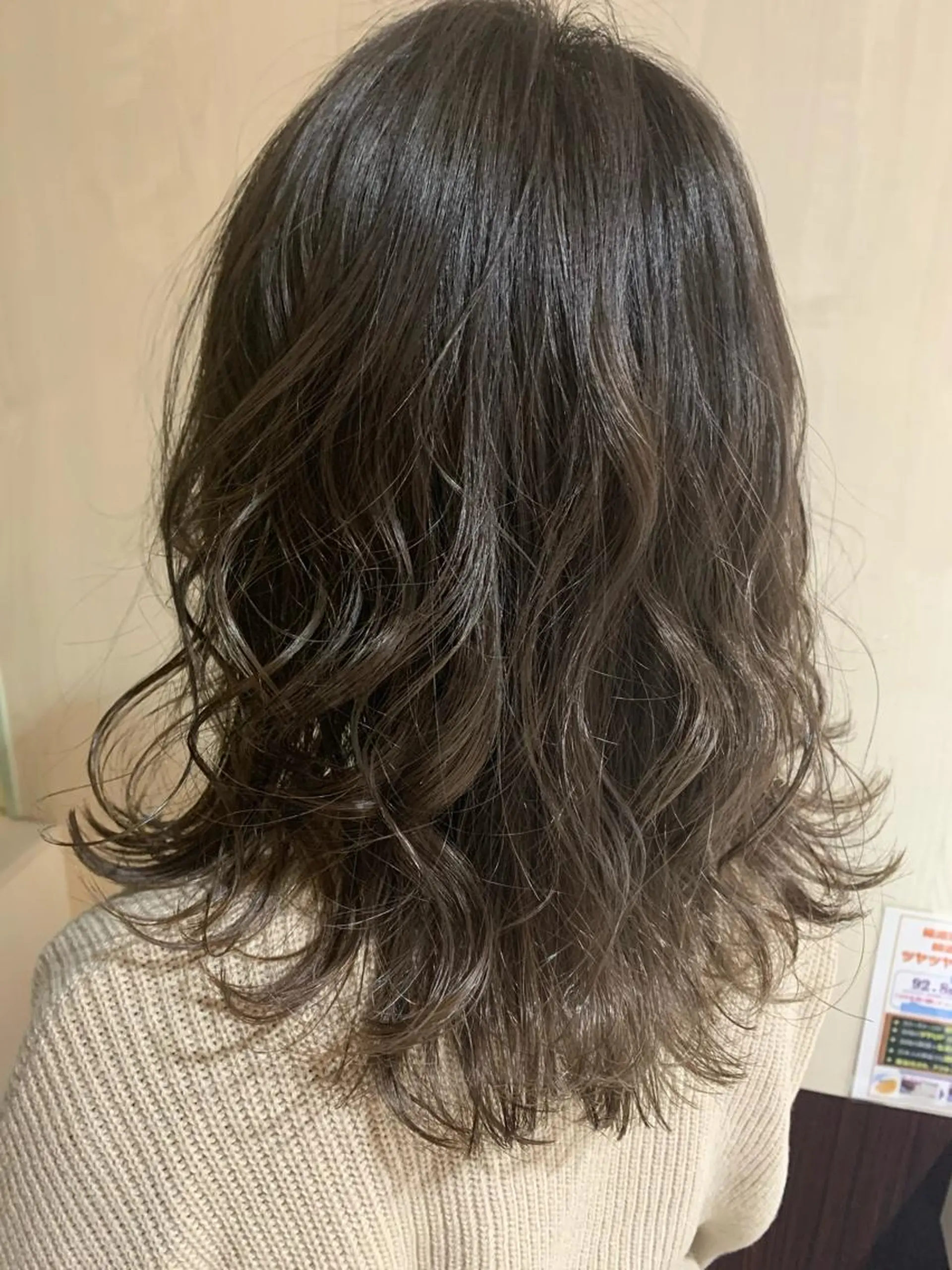 セミロング カラー ヘアアレンジ カット ヘアカラー トリートメント hair & spa Nalu所属・hair & spa Naluのヘアスタイル