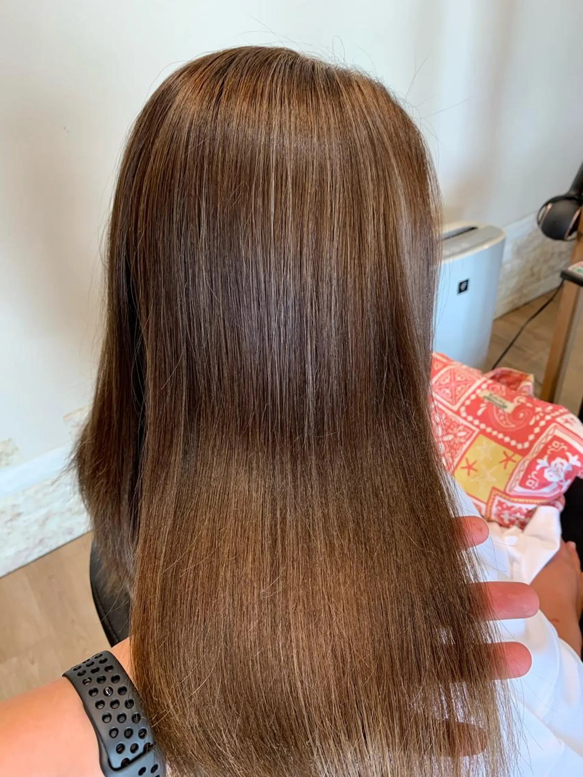 ミディアム カラー カット トリートメント 大久保 隆蔵のヘアスタイル