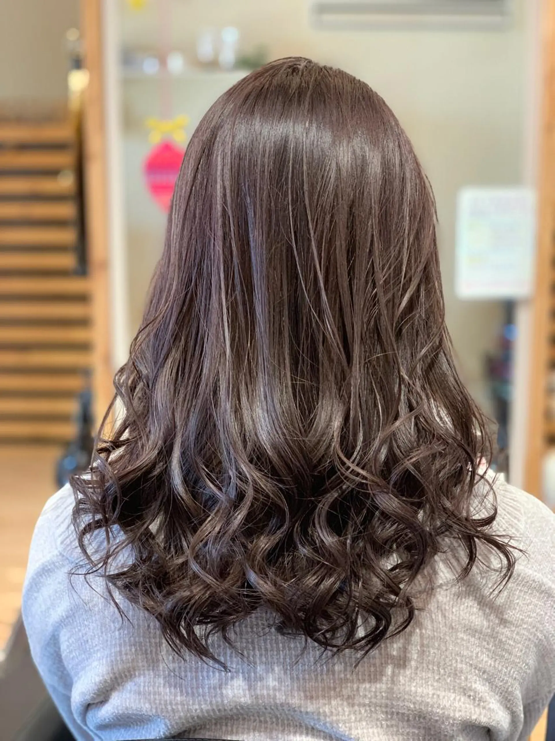 ロング カラー 関口 友行のヘアスタイル