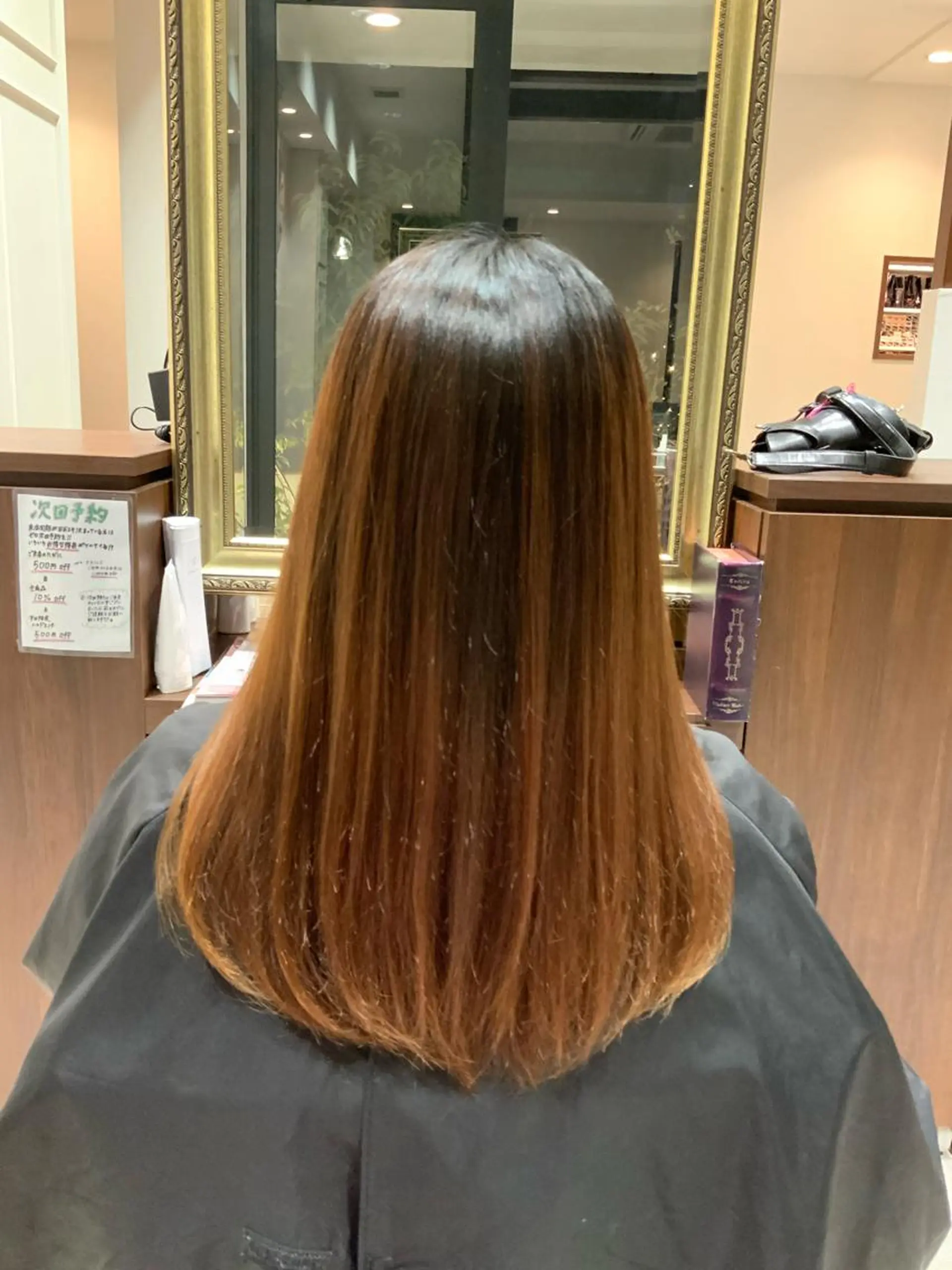 セミロング 縮毛矯正 🌿ストレート🌿 髪質改善☘️シュウヤのヘアスタイル