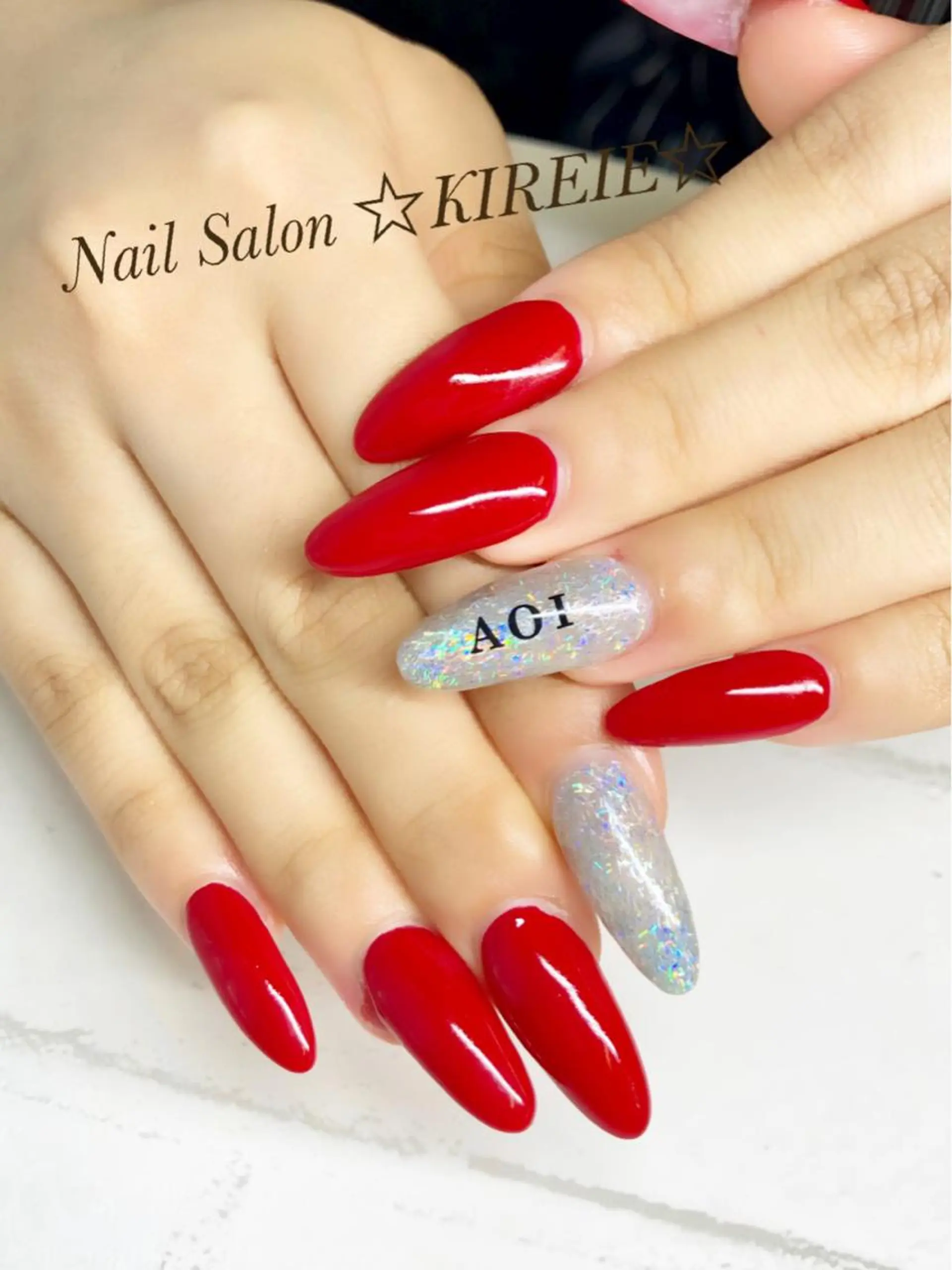 ネイル ワンカラーネイル スカルプネイル KIREIE NAILSのネイルデザイン