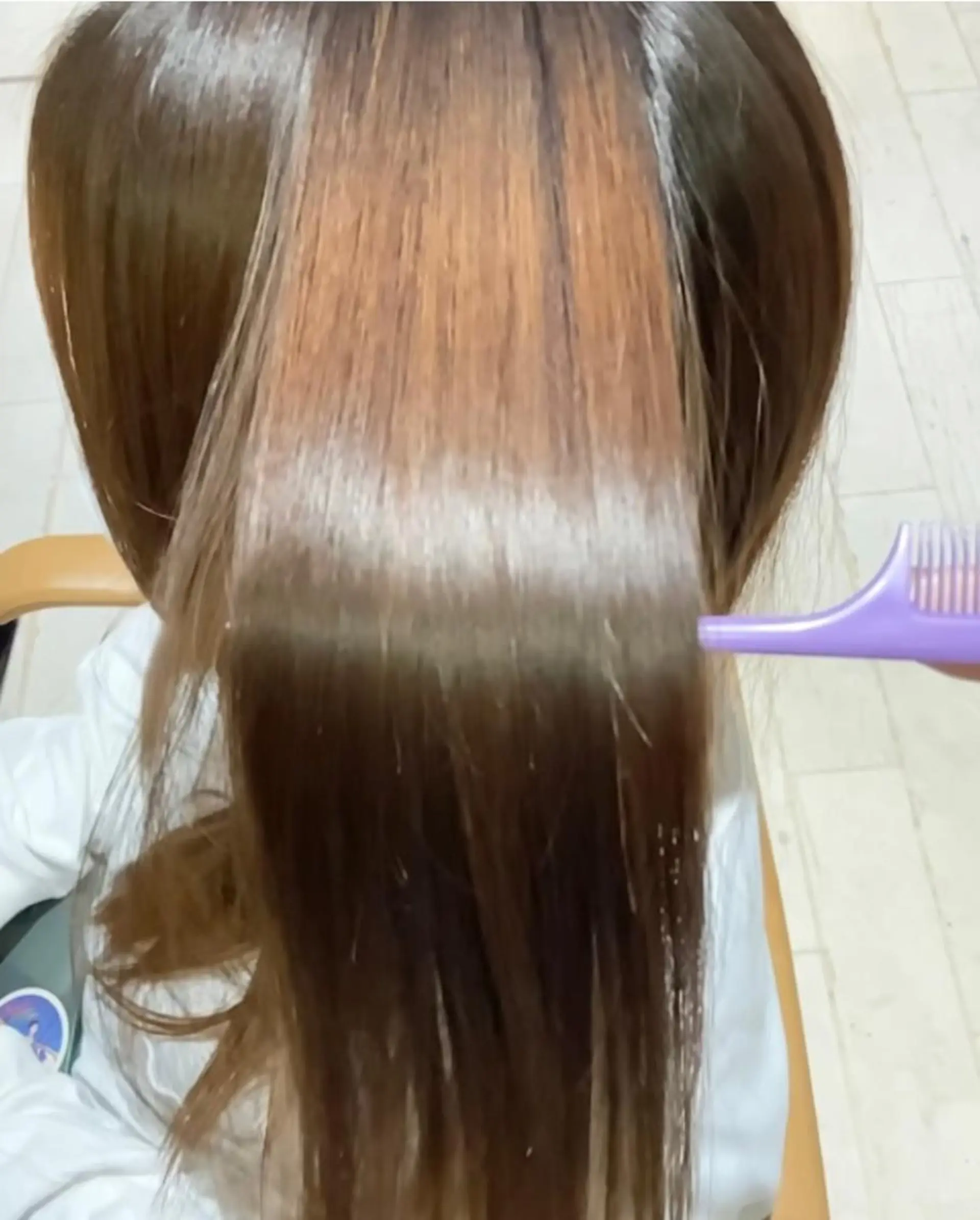 ロング ヘアデザインシュシュ所属・斉藤 三千夫のヘアスタイル