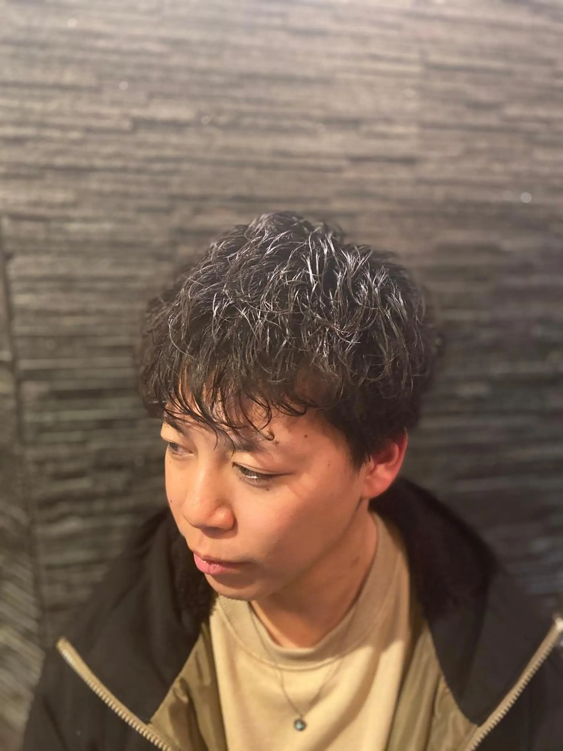 パーマ メンズ HIRO GINZA BARBER SHOP 大阪所属・木村 りきのヘアスタイル