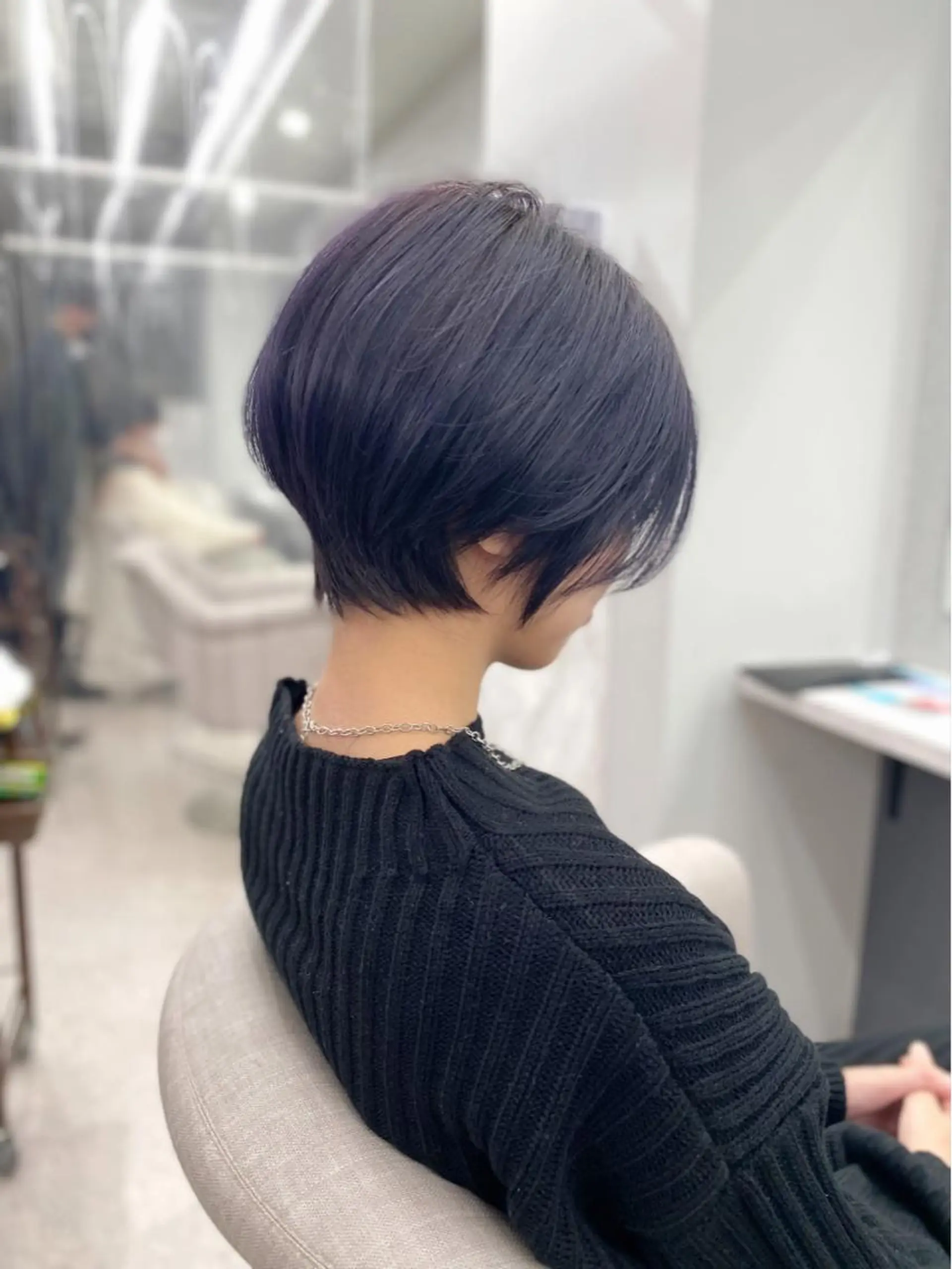 ショート 京都レイヤーカット/ 縮毛矯正/羽柴りくのヘアスタイル