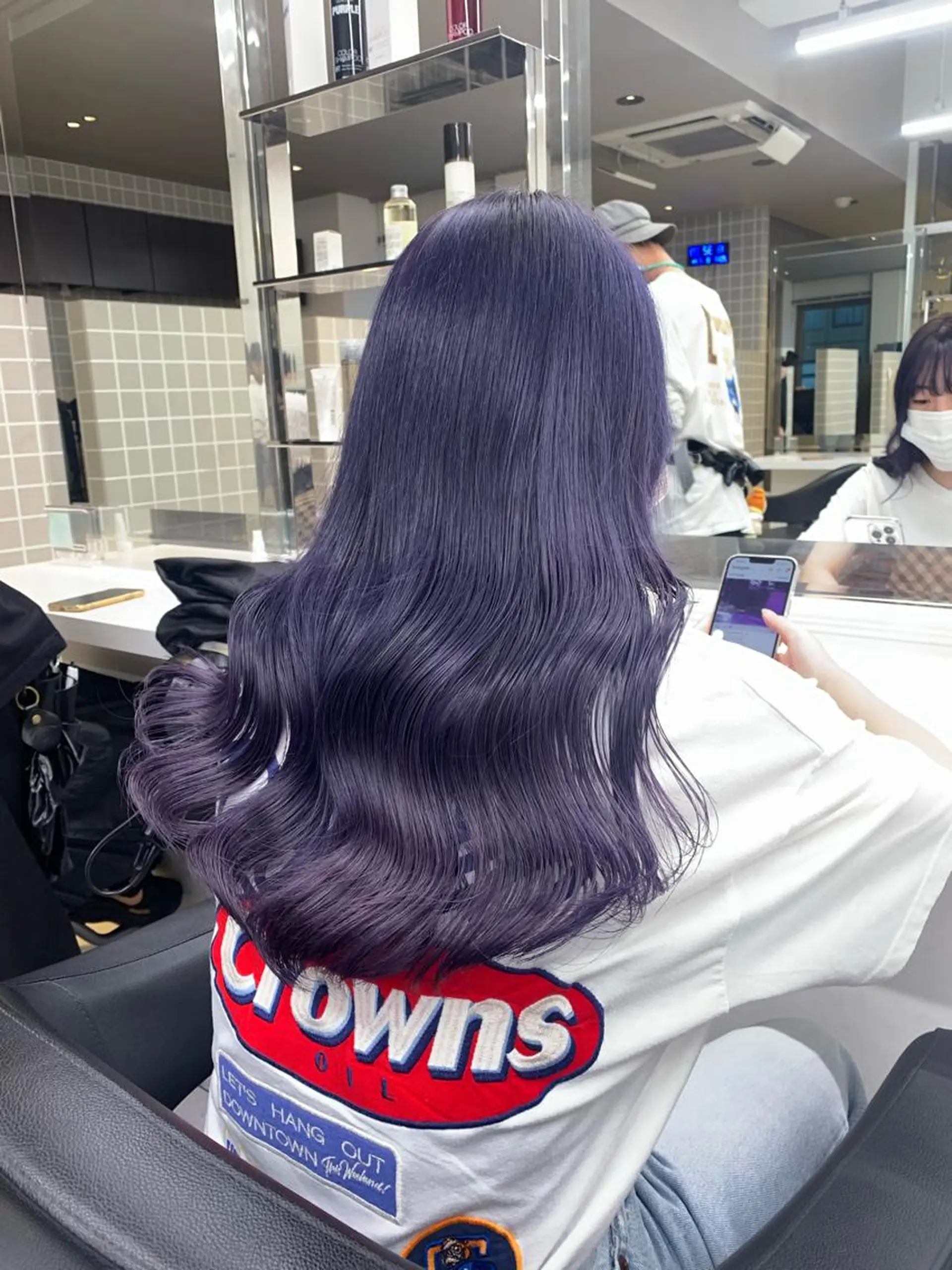 ロング ヘアカラー トリートメント ヘアセット 肌なじみベージュ 🦋azu🦋のヘアスタイル