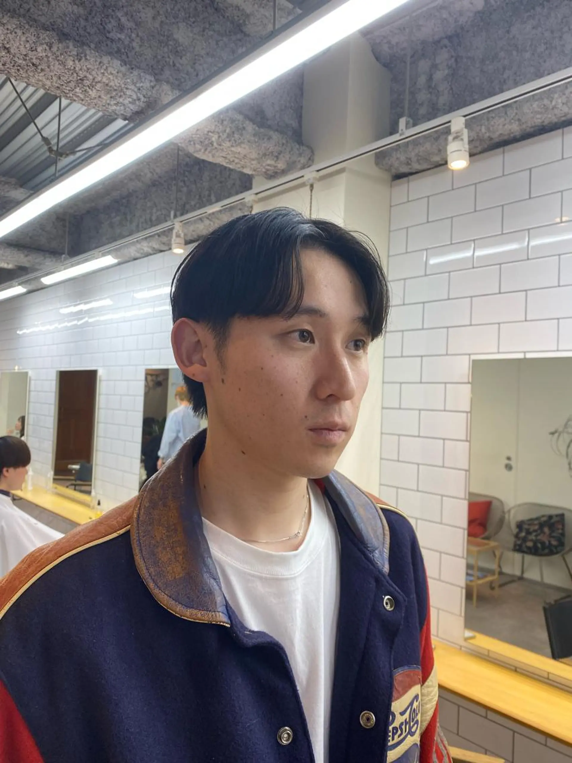 メンズ カット トリートメント シャドウパーマ/ 波巻パーマYu-Kiのヘアスタイル