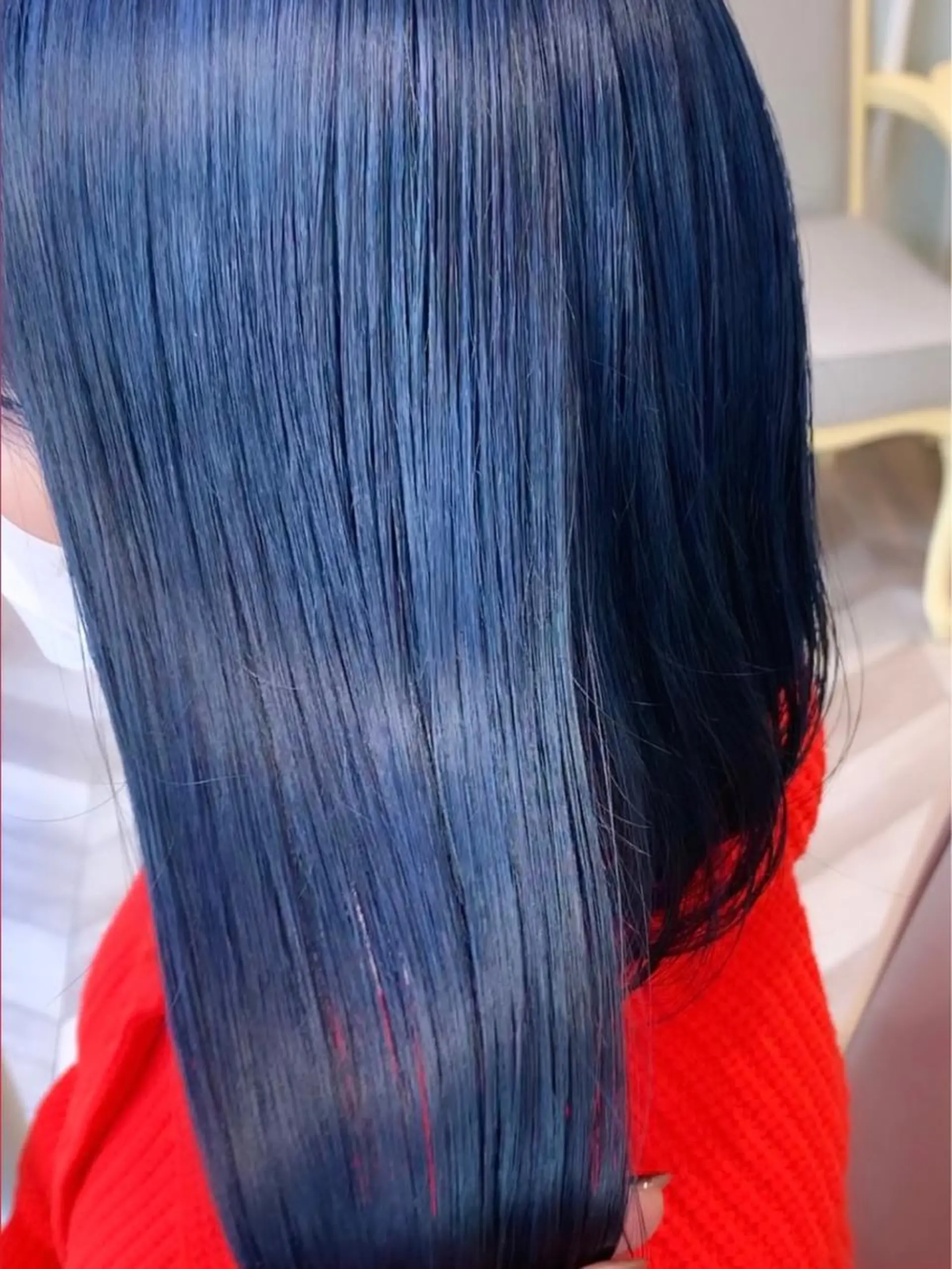 セミロング ブリーチなしダブル/ レイヤーカット 小棹のヘアスタイル