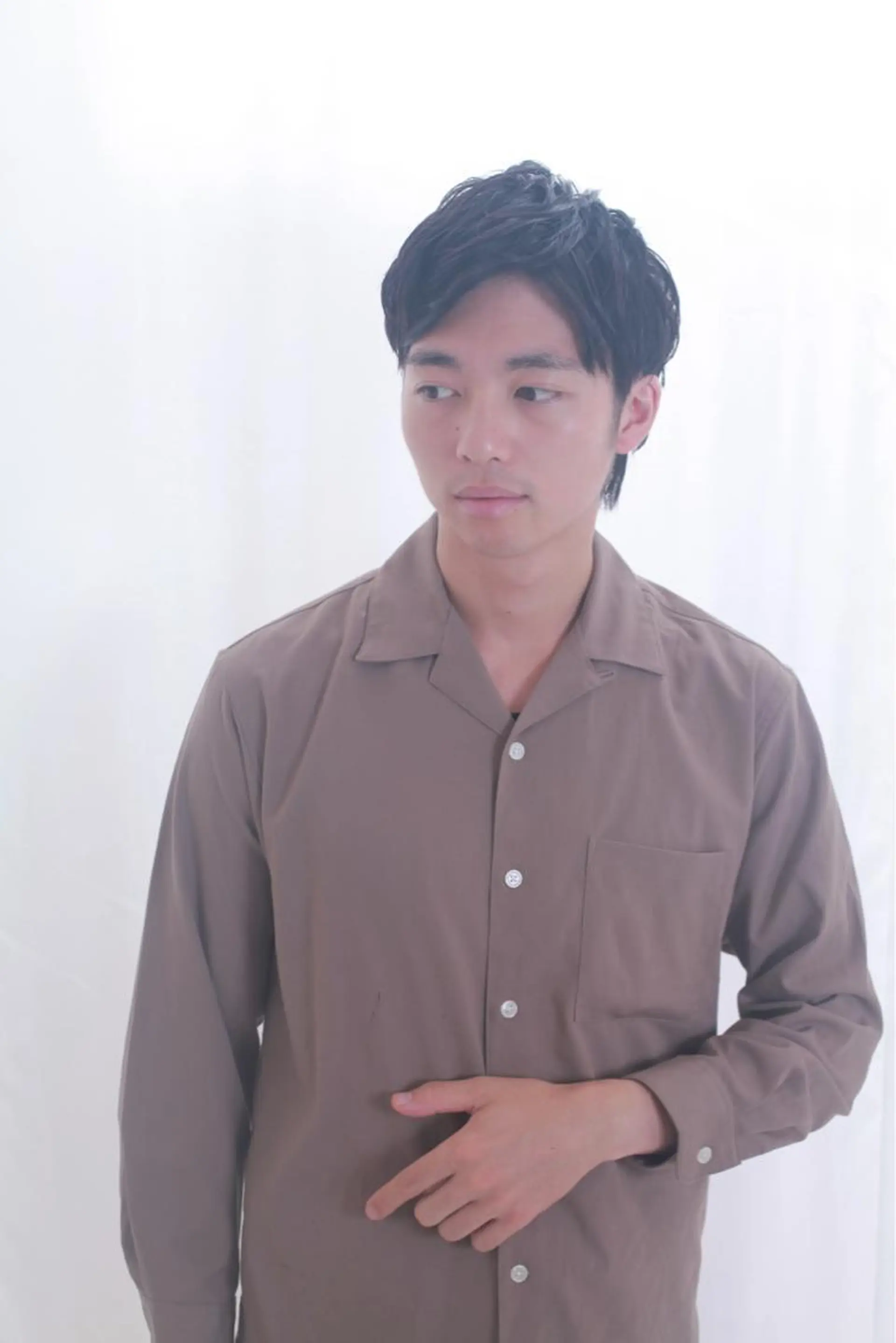 メンズ カット パーマ レイヤー／パーマ 西山賢志のヘアスタイル