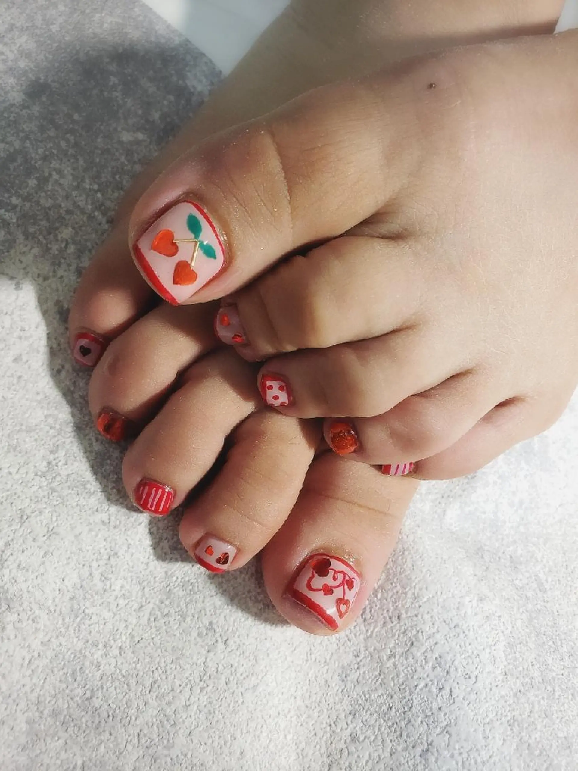 ネイル フットネイル プライベートサロン lienのネイルデザイン