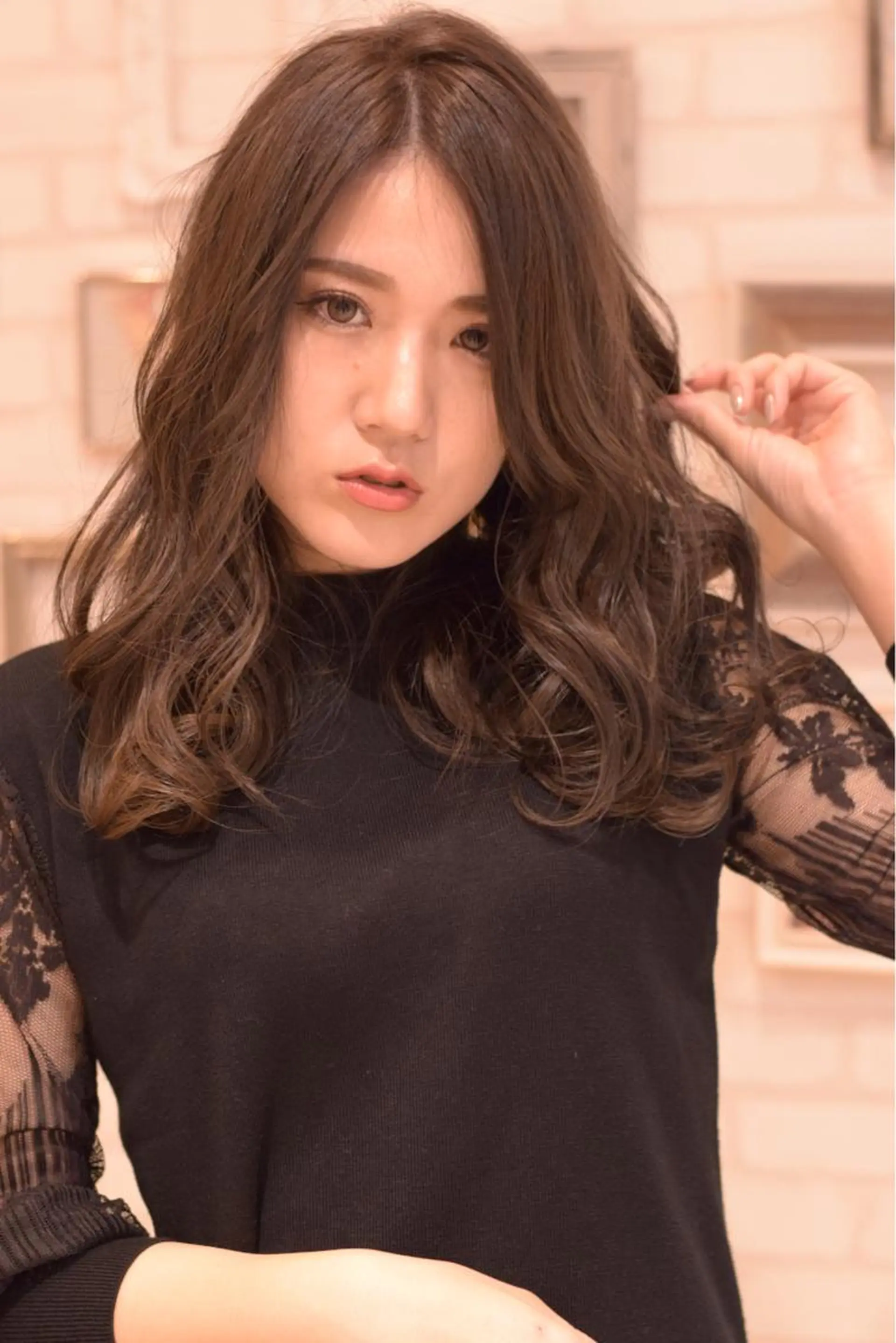 ミディアム ému エミュ　hair &spa所属・近藤 みゅうまのヘアスタイル