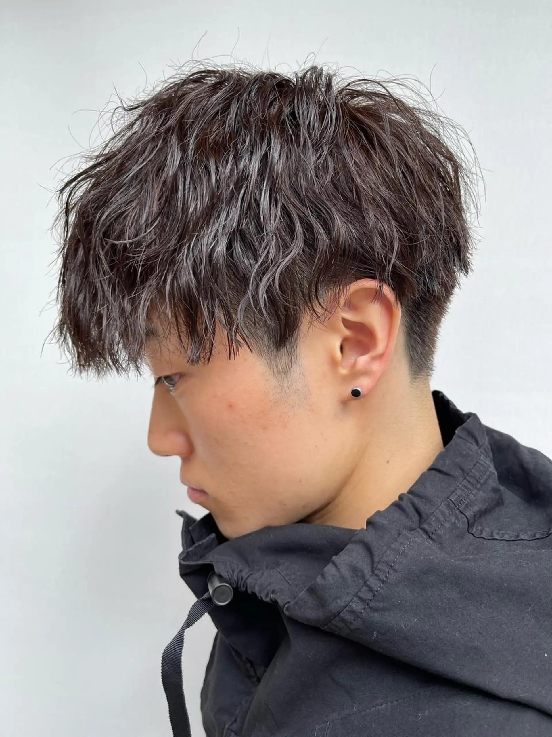 ショート パーマ メンズ メンズパーマ メンズツイストパーマ ツイストスパイラルパーマ 波巻きパーマ スパイラルパーマ カット パーマ メンズパーマ特化/ KAORU/店長のヘアスタイル