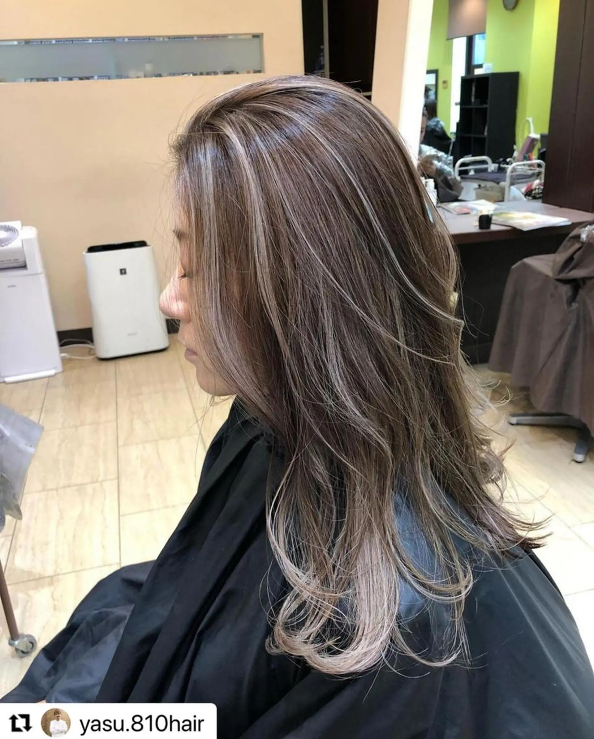 ミディアム カラー メンズ メンズバレイヤージュ メンズブリーチ メンズハイライト メンズハイトーン メンズインナーカラー 🩷Eny terrace🩷のヘアスタイル