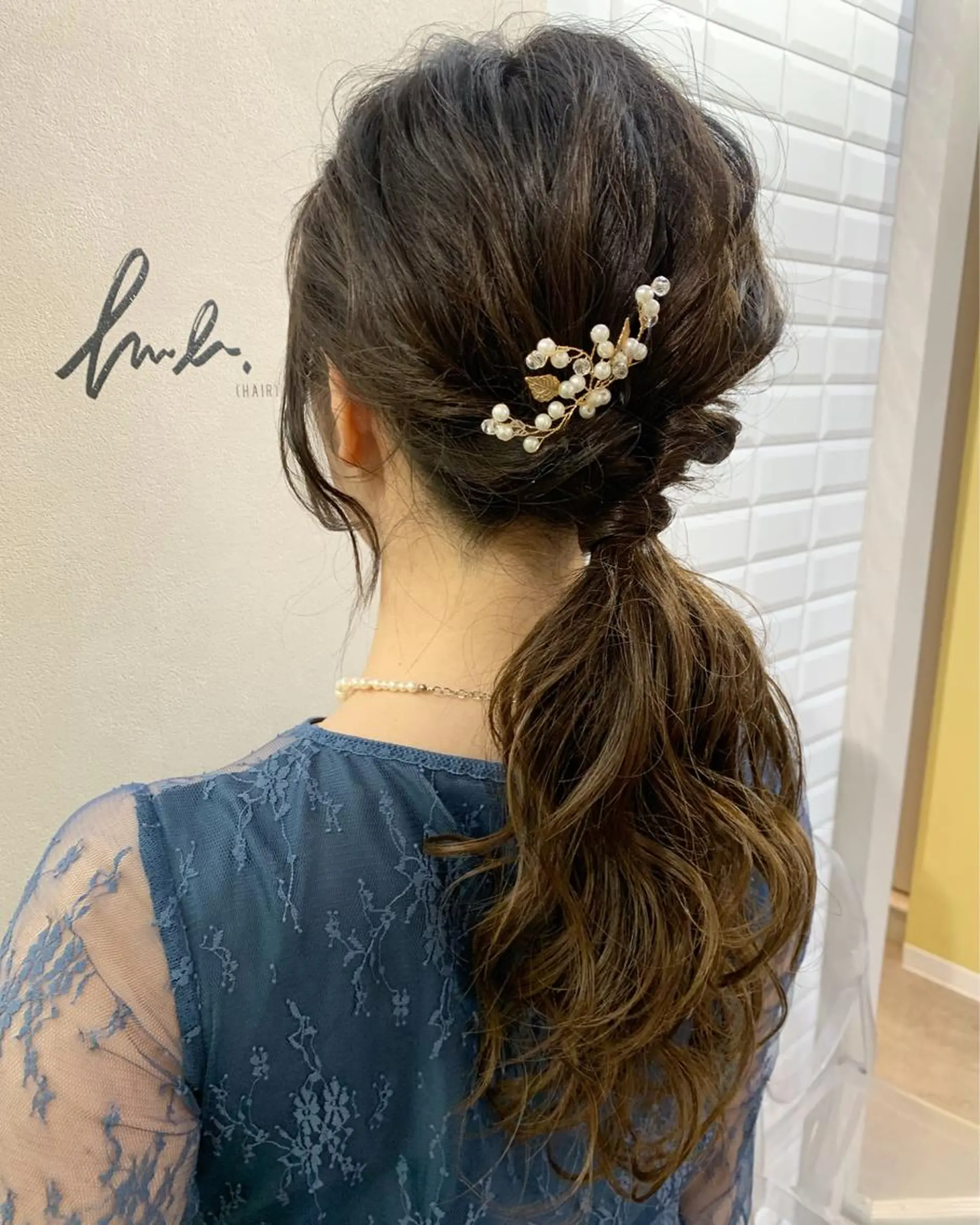 ロング ロング ヘアセット hub hair レイヤー/透明感のヘアスタイル