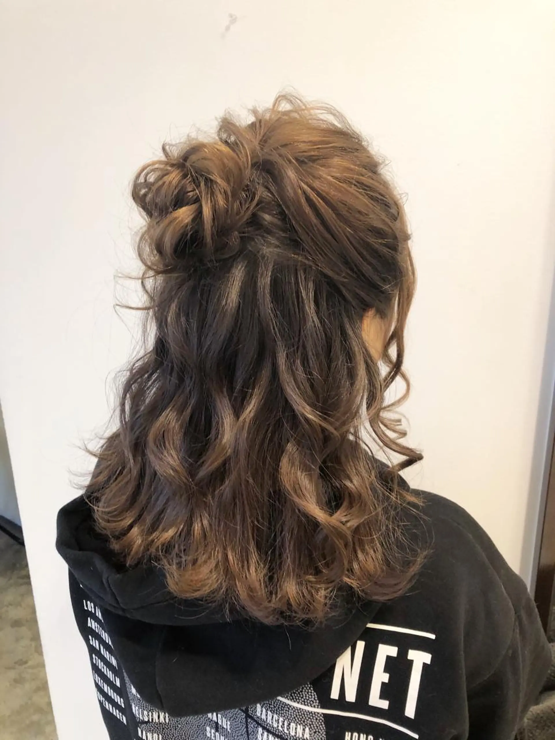 セミロング ヘアアレンジ ヘアセット専門店hair make salon R所属・ヘアセット専門店 Rのヘアスタイル